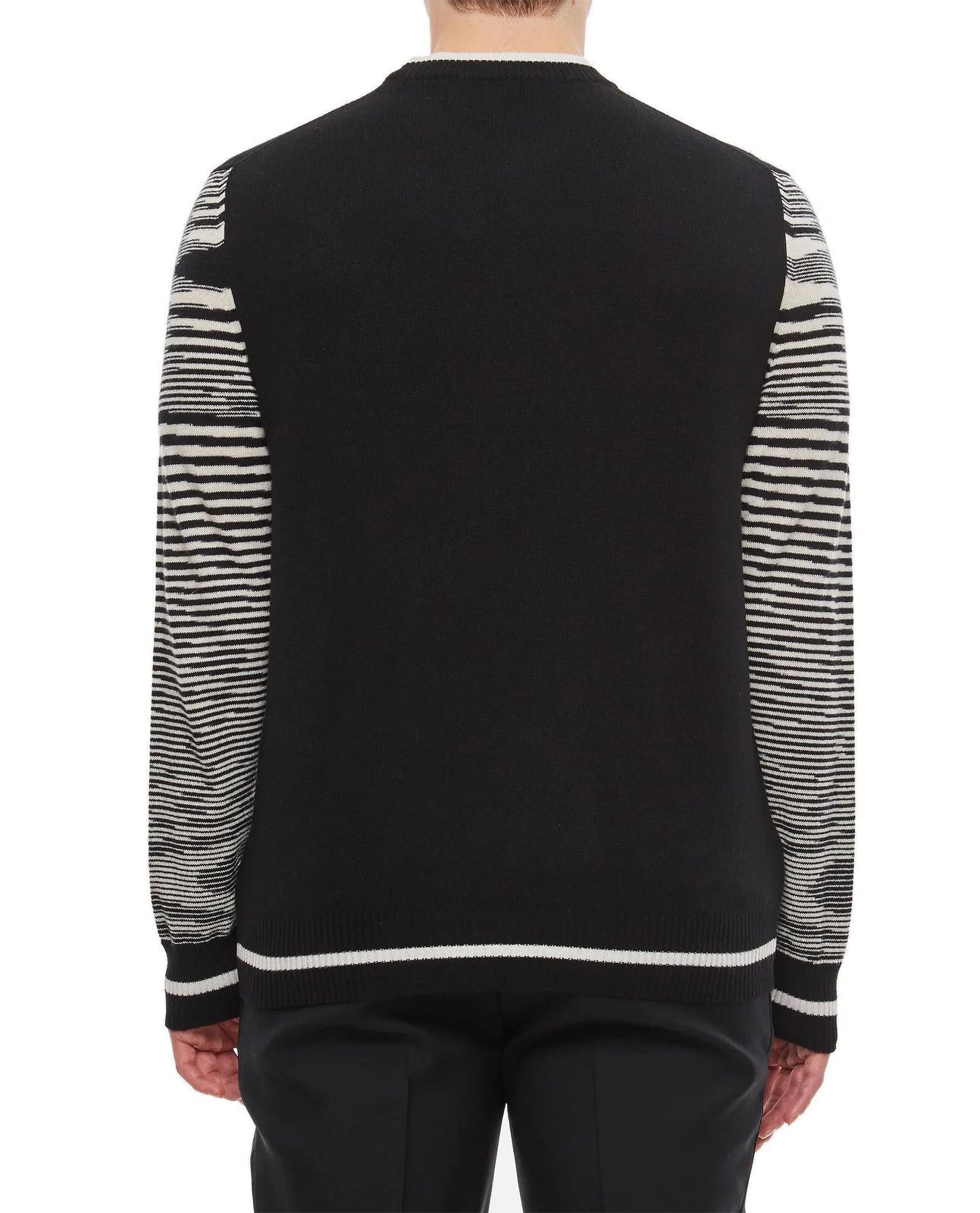 Missoni o1y0225 Crewneck Cashmere Blend Sweater in Multicolor Size US L / EU 52-54 / 3 - 3 Thumbnail