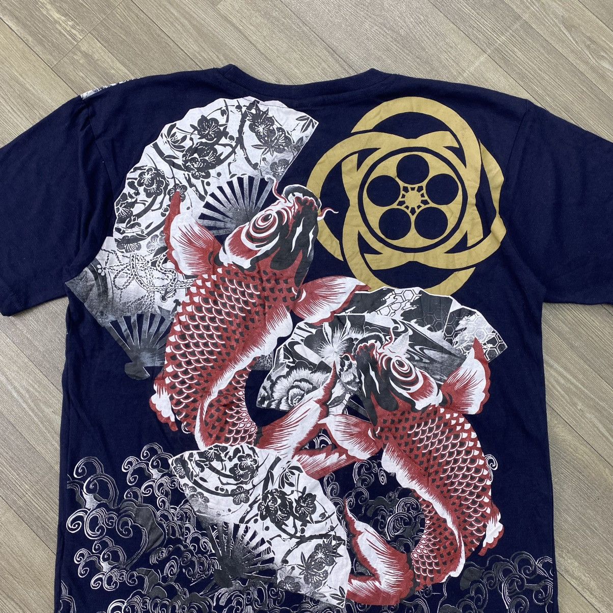 Bullet Noise 2000s Bullet Noise Koi Japanese Karakuri Tamashii Style Tee Size US L / EU 52-54 / 3 - 3 Thumbnail
