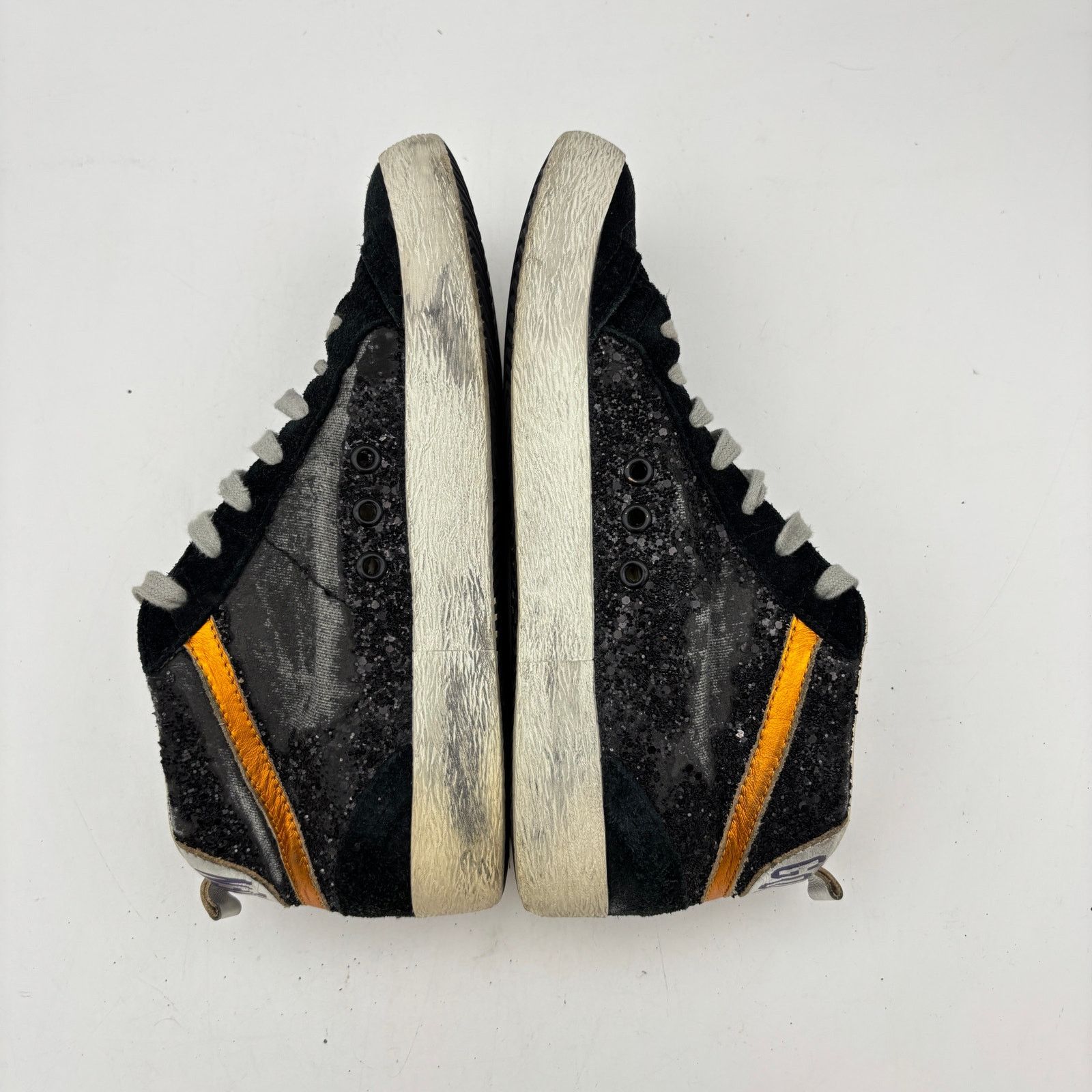 Golden Goose Golden Goose Glitter Midstar Shoes Sneakers Women's 39 US 9 Size US 9 / IT 39 - 6 Thumbnail