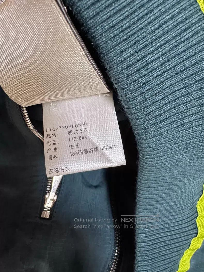 Hermes Hermes Jacket Top. Raglan Sleeves, Color Blocked Stripes Size US M / EU 48-50 / 2 - 7 Thumbnail