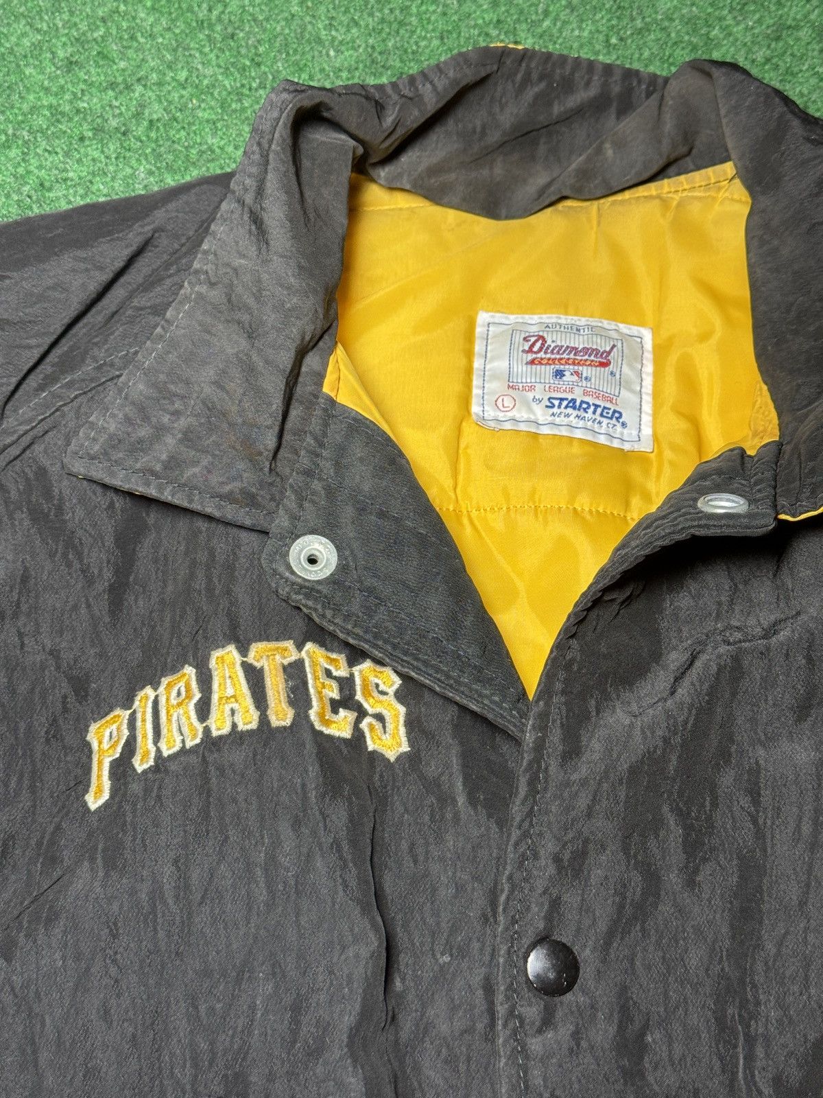 Starter × Vintage 90s Pittsburgh Pirates 1994 All Star Game Starter Jacket Size US L / EU 52-54 / 3 - 3 Thumbnail