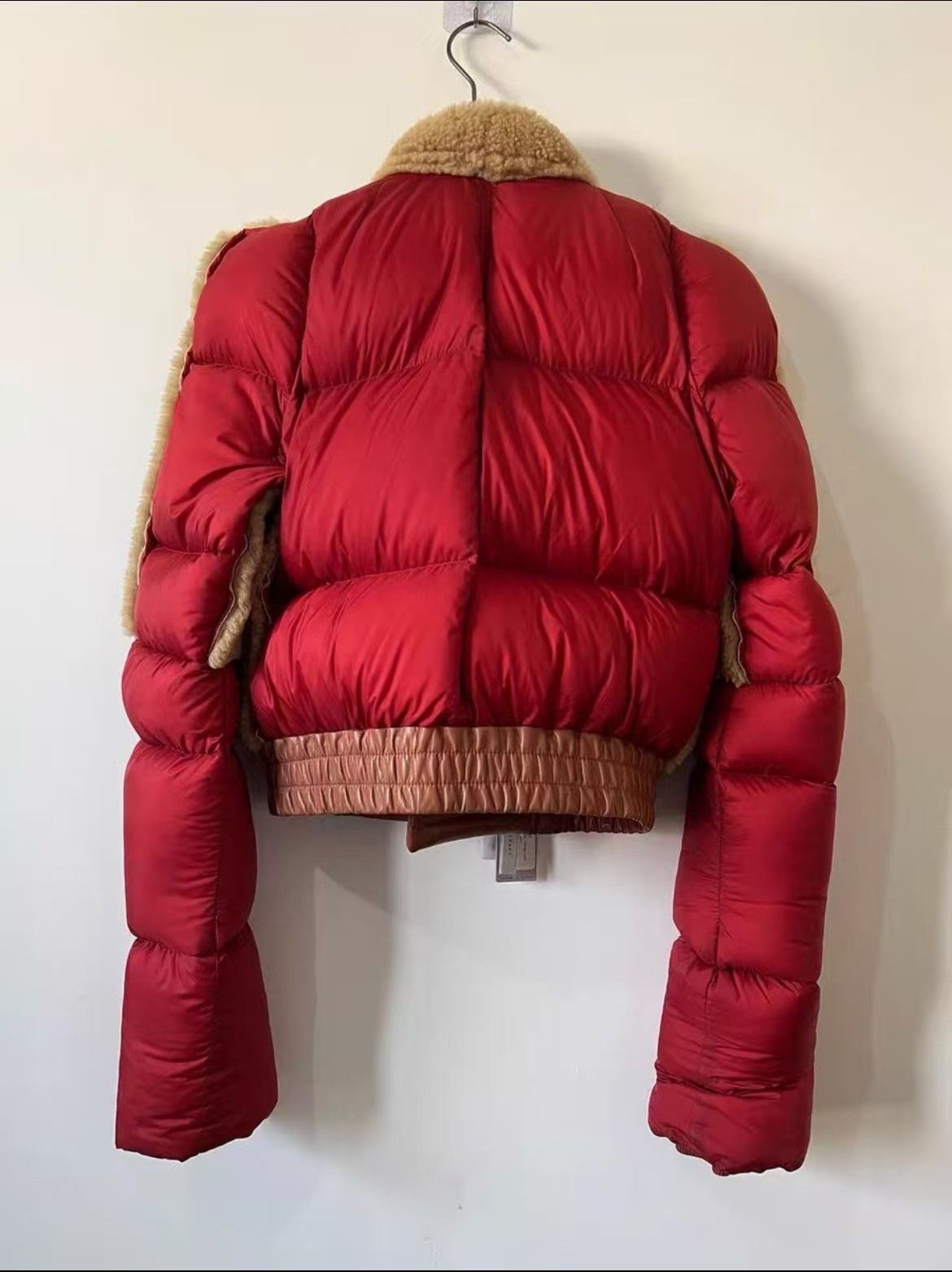 Rick Owens Rick owens red larry zionic bomber jacket Size S / US 4 / IT 40 - 2 Thumbnail