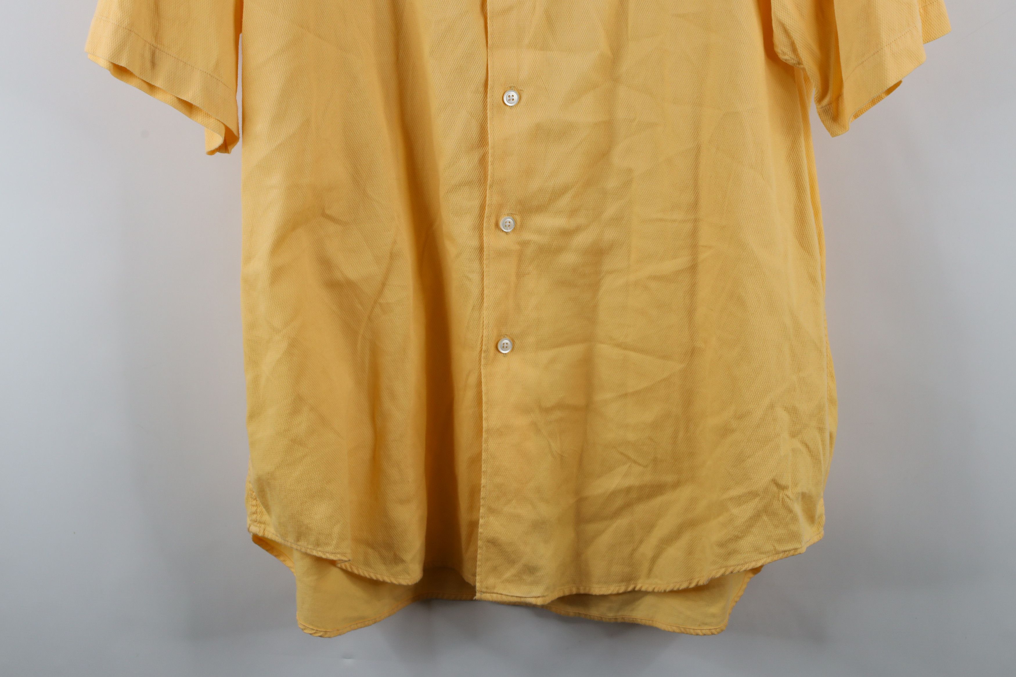 Nautica × Vintage Vintage 90s Nautica Spell Out Golf Short Sleeve Button Shirt Size US L / EU 52-54 / 3 - 3 Thumbnail