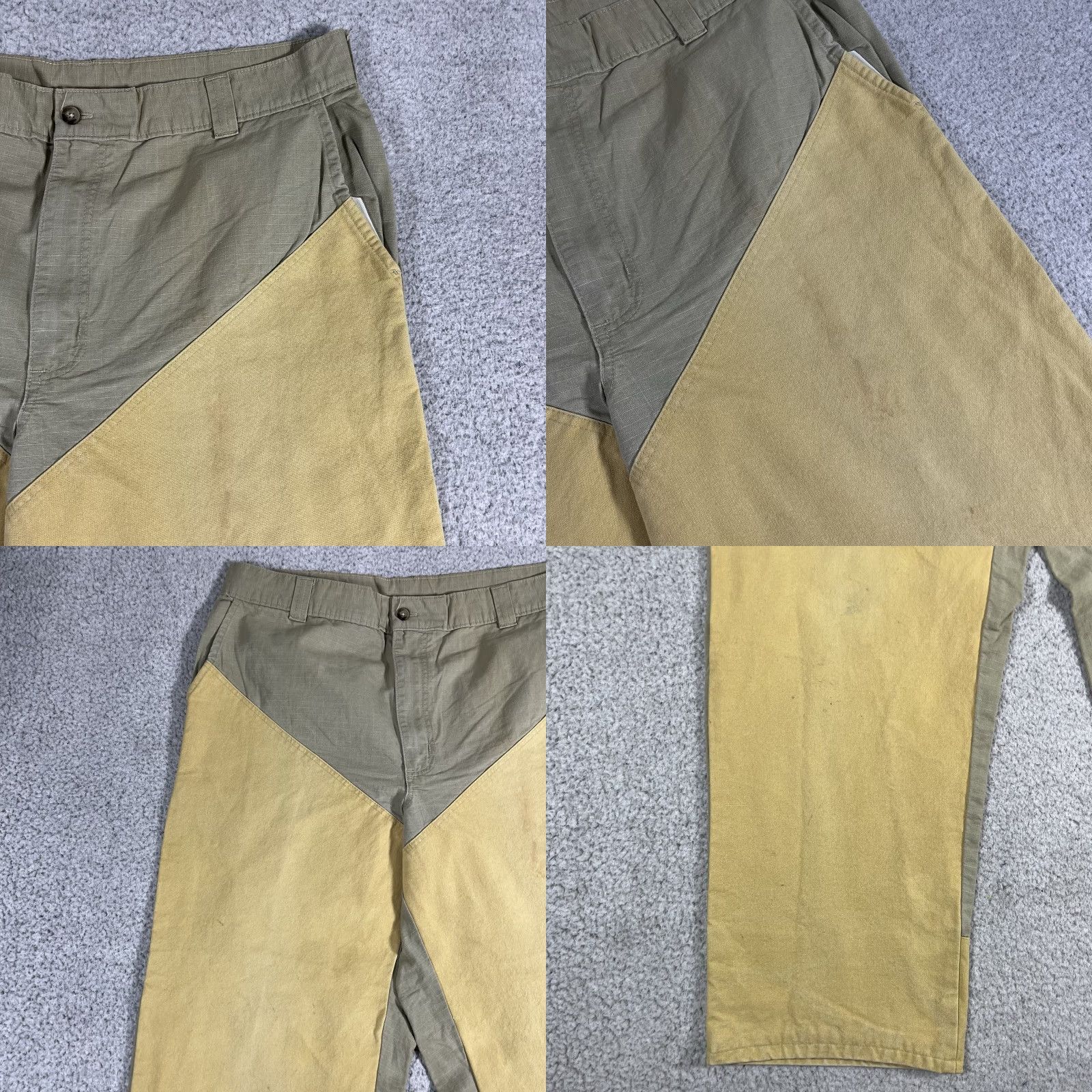 Orvis Orvis Pants Mens 38x29 Hunting Brush Guard Double Knee Vintage Outdoor Canvas Khakis Adults Regular Beige Front Flat Pockets 80s 90s Nature Mens Size US 38 / EU 54 - 8 Thumbnail