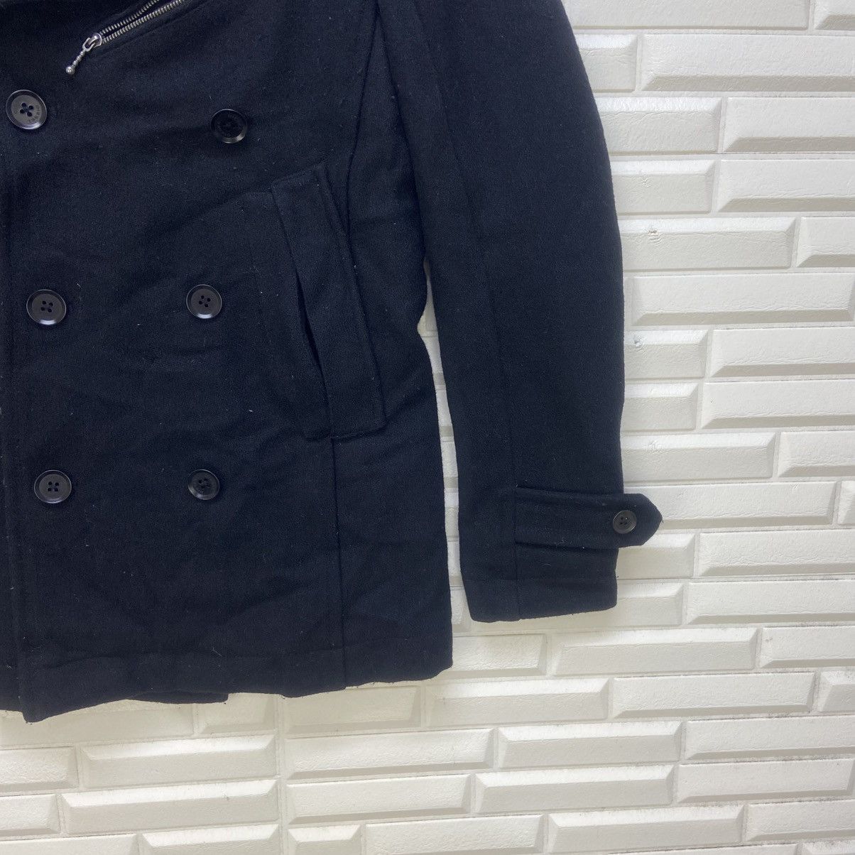 Diesel Diesel Only The Brave Double Breasted Wool Heavy Coat Size US XS / EU 42 / 0 - 6 Thumbnail