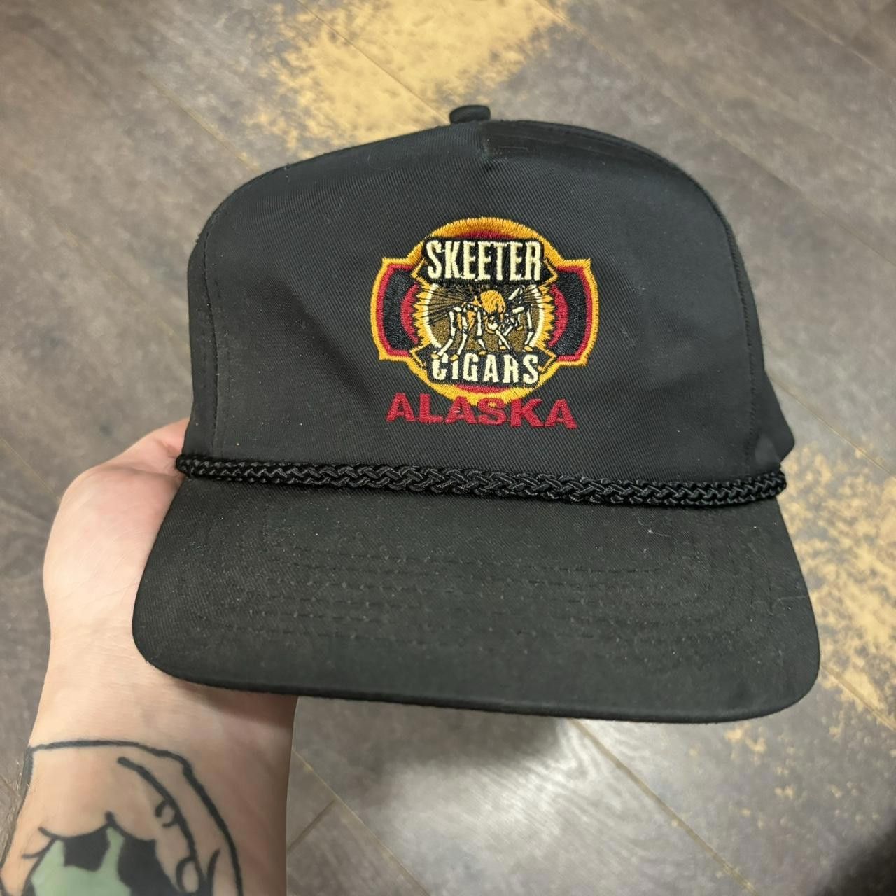 Designer Vintage Skeeter Cigars Alaska Snapback Hat 90s Size ONE SIZE - 2 Thumbnail