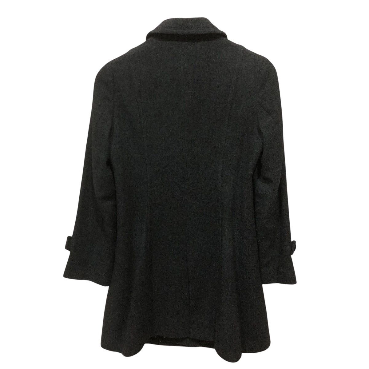 agnes b. Agnes B Wool Long Coat Size XS / US 0-2 / IT 36-38 - 6 Thumbnail
