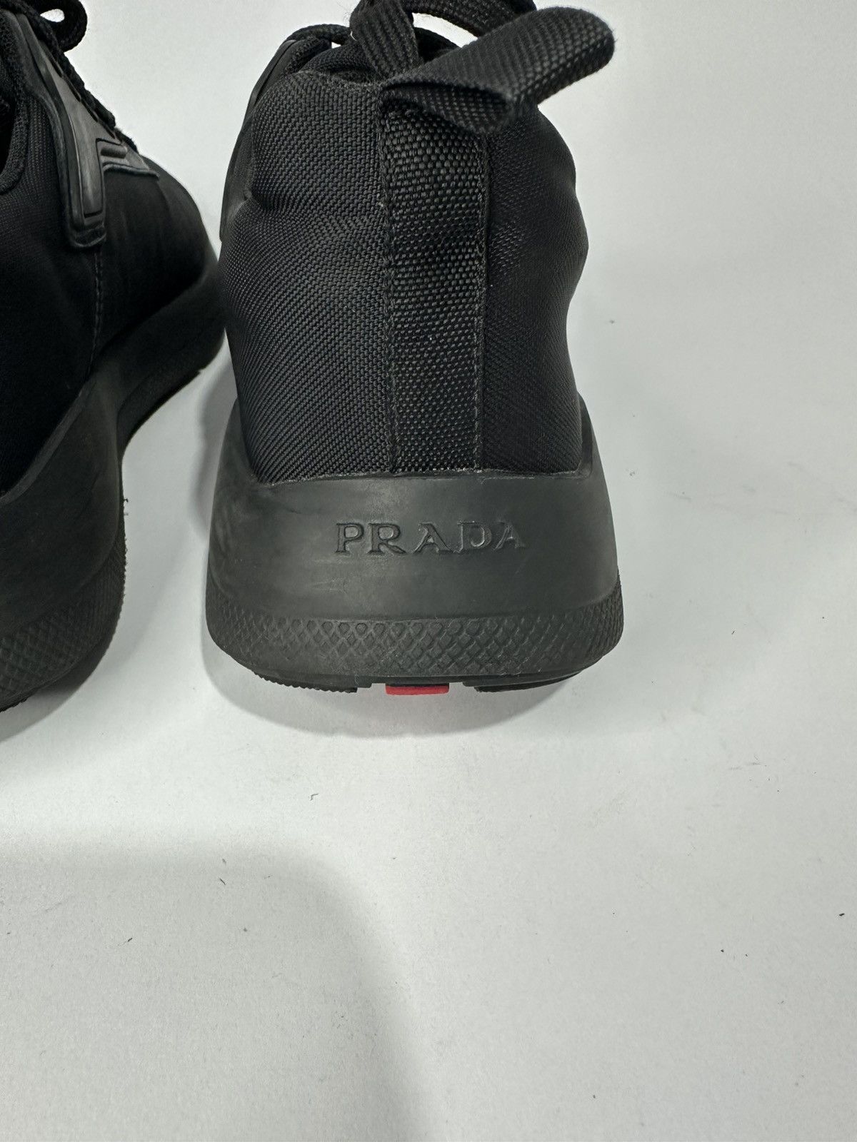 Prada Prada Black Fabric Tech Runners Sneakers. Size US 9.5 / EU 42-43 - 5 Thumbnail