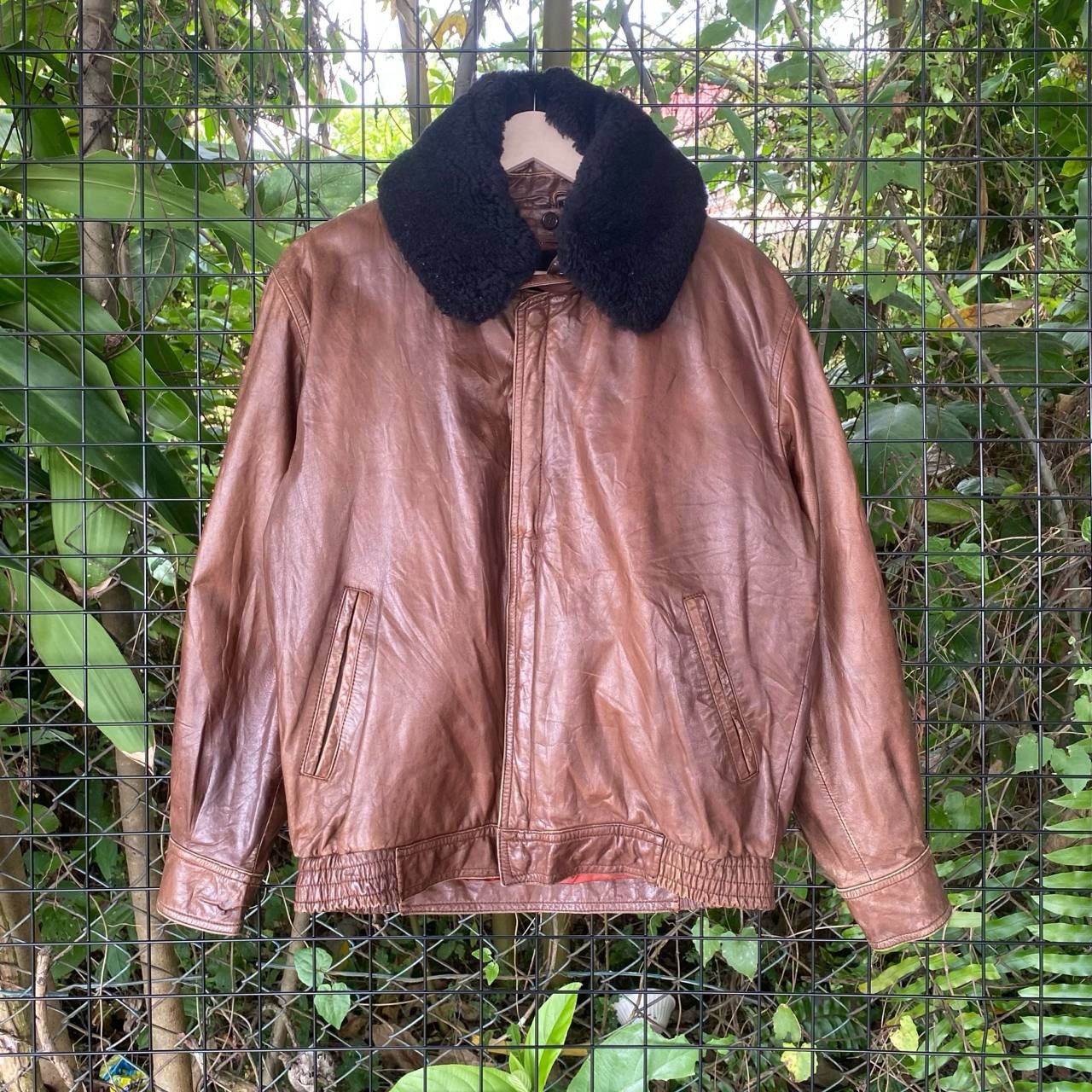 Japanese Brand × Vintage Vtg Play Lord Fur Leather Jacket Size US M / EU 48-50 / 2 - 1 Thumbnail