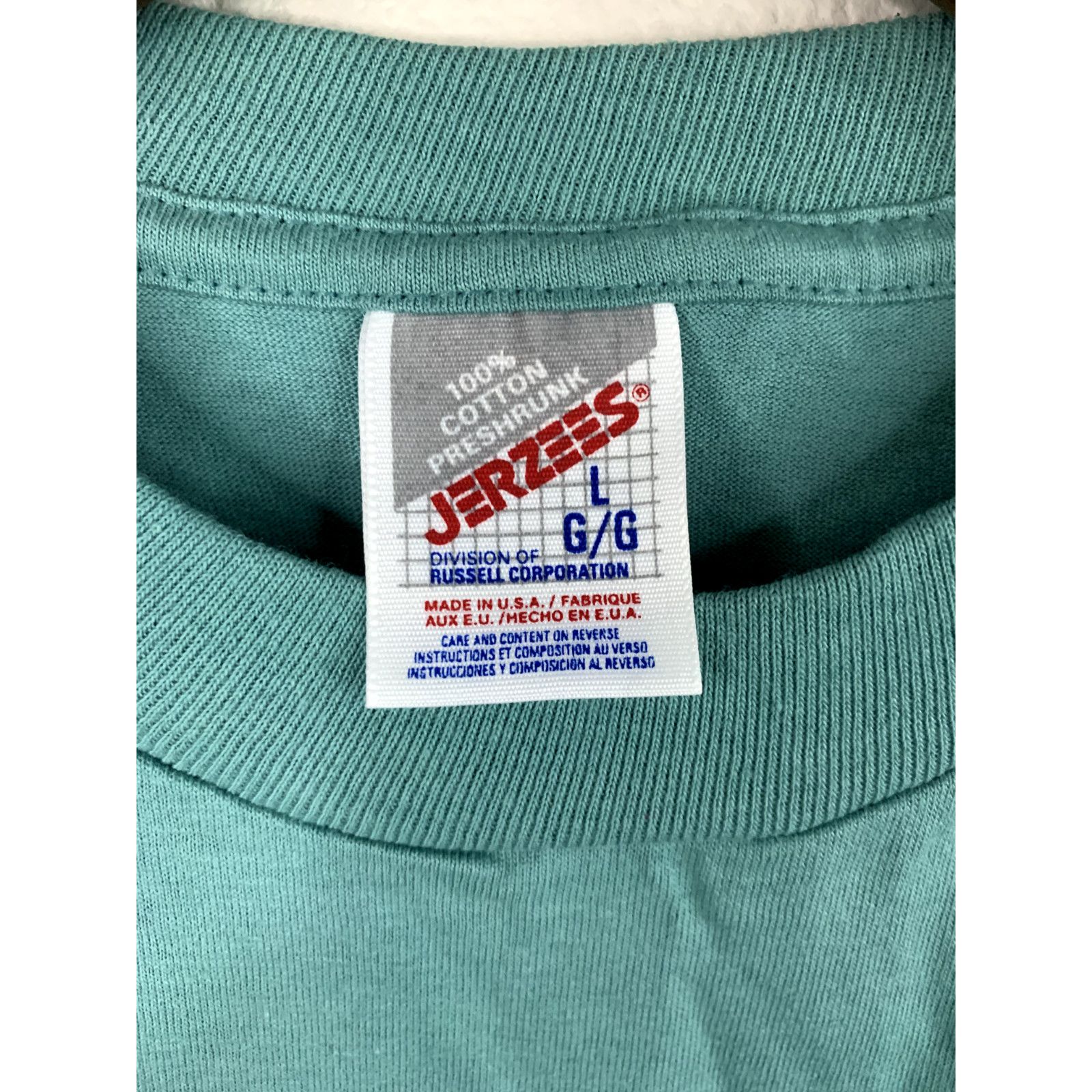 Jerzees Vintage North Carolina Shirt Christmount Tee T-Shirt VTG L Size US L / EU 52-54 / 3 - 7 Thumbnail