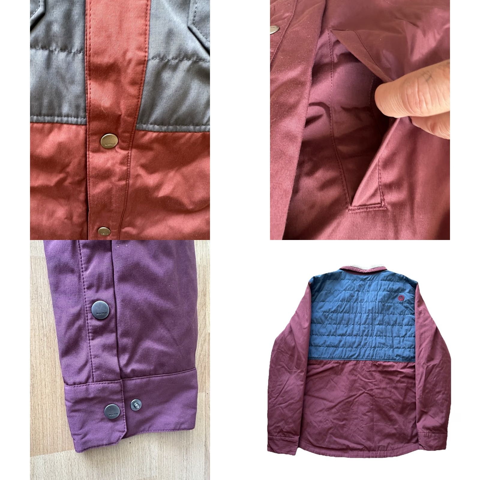 Marmot Marmot Weslo Fleece Line Outdoor Jacket Maroon/Navy Men’s L NWT Jacket Size US L / EU 52-54 / 3 - 8 Thumbnail