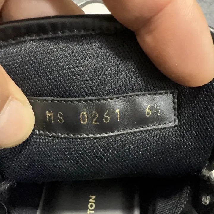 Louis Vuitton Louis Vuitton Rivoli Sneakers in Black and White -2508 Size US 8.5 / EU 41-42 - 5 Thumbnail