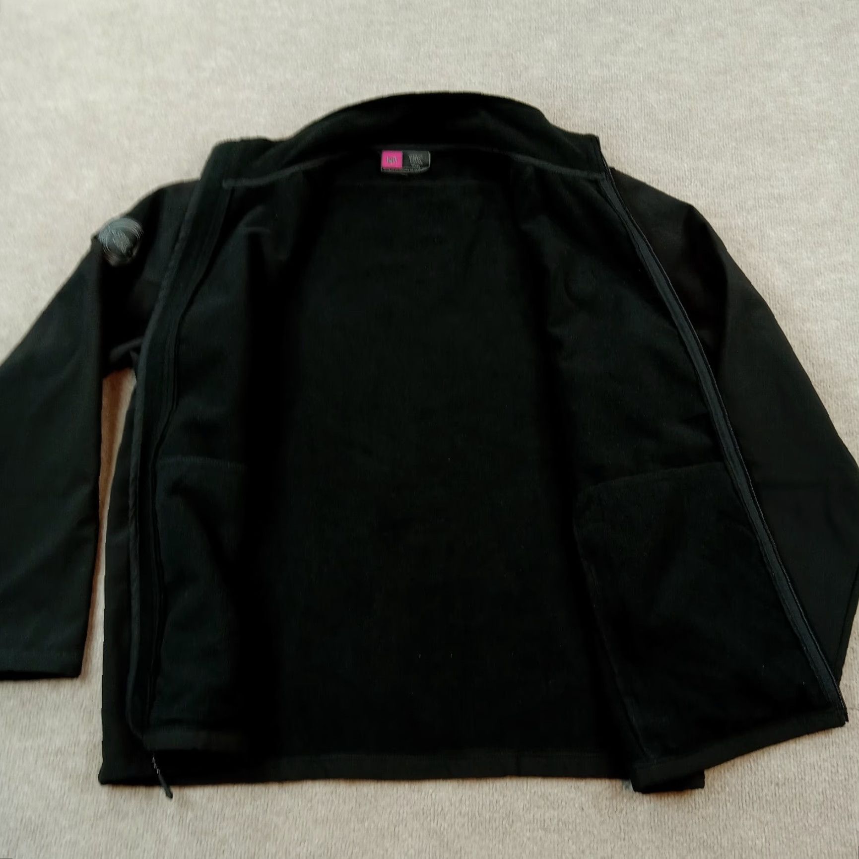 Vintage Lyft Men's Softshell Bomber Jacket XXL Black Full Zip Size US XXL / EU 58 / 5 - 5 Thumbnail