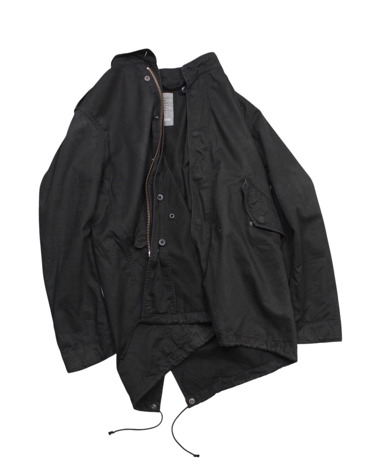 2000S JOURNAL STANDARD M-65 FISHTAIL MODS COAT WITH LINER