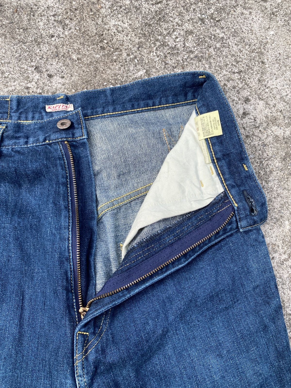 Kapital Kapital Japan Long Rise Buckle Back Jeans Size US 28 / EU 44 - 10 Thumbnail