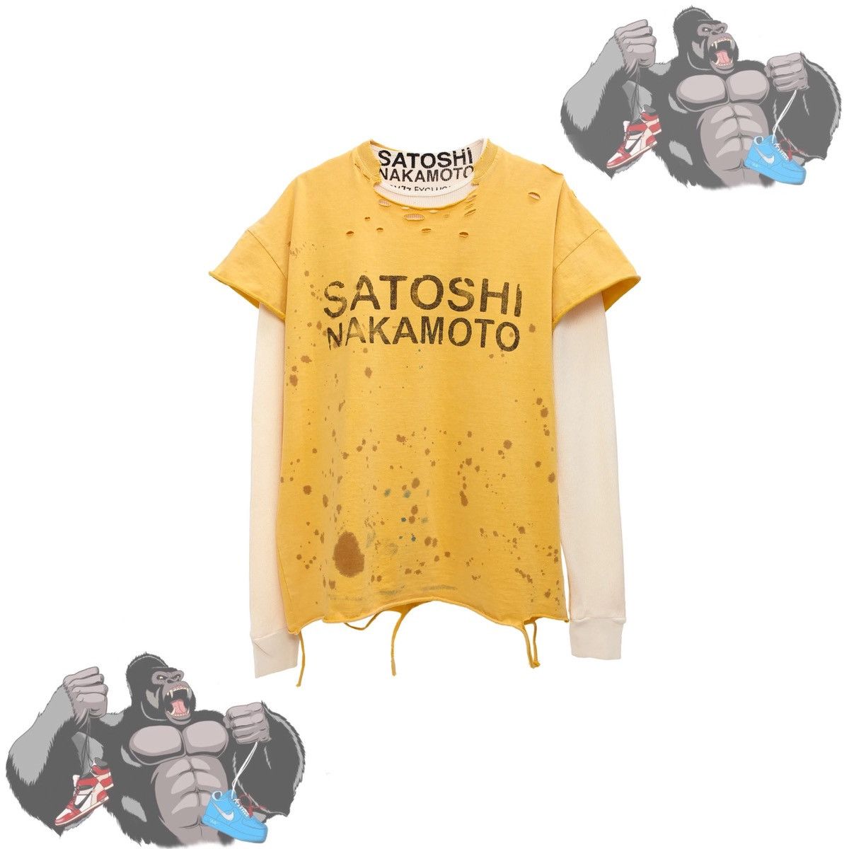 Satoshi Nakamoto Satoshi Nakamoto x SV77 Luke T-Shirt Thermal Size US M / EU 48-50 / 2 - 1 Thumbnail