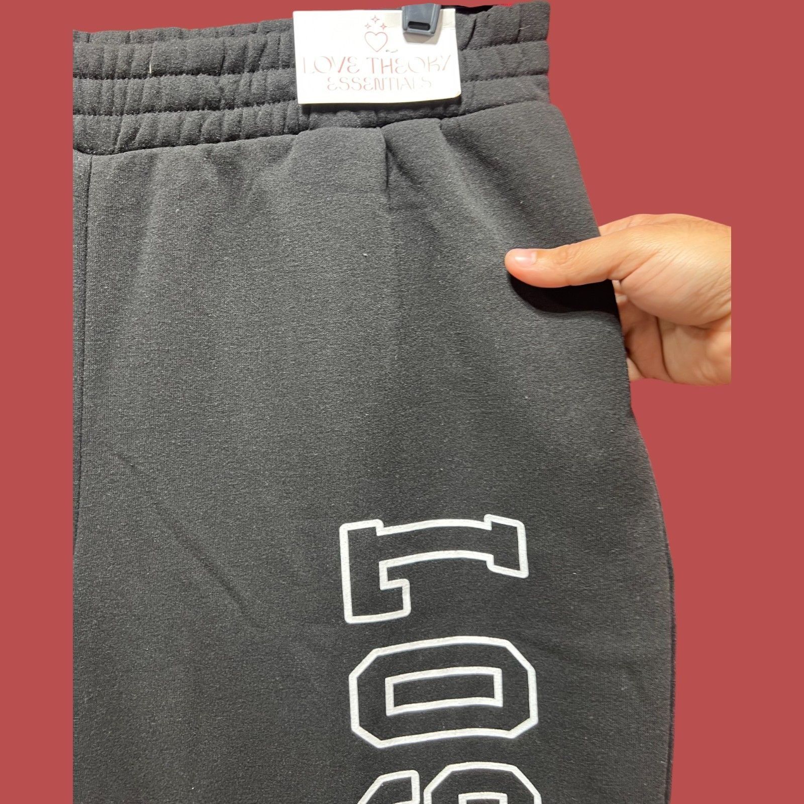 Other Love Theory - Women's Sweatpants - Black - Extra Large Size 34" / US 12 / IT 48 - 15 Thumbnail