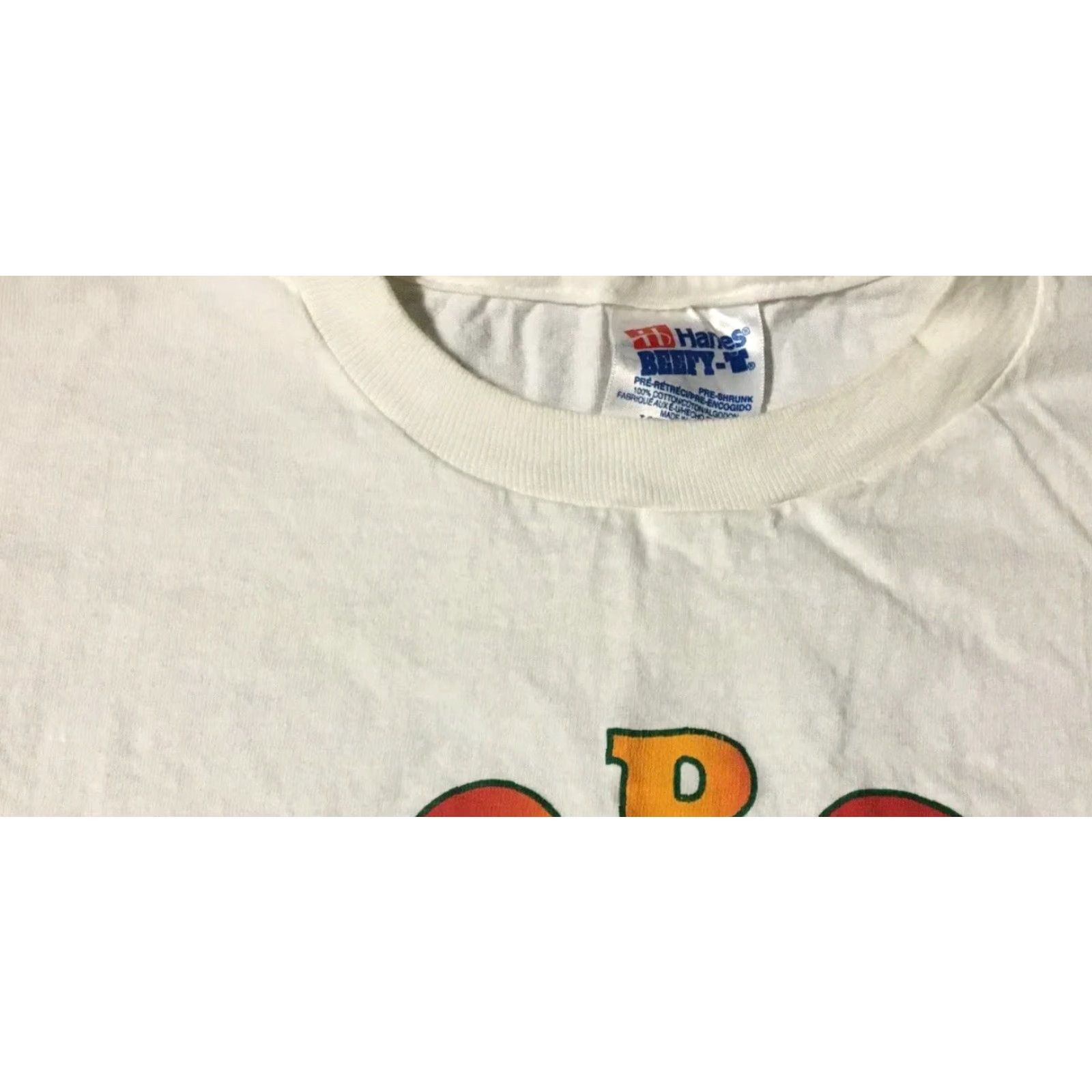 Vintage VINTAGE Georgia Peach IDAA Shirt XL Men's White 90s Grunge USA AA Atlanta Size US XL / EU 56 / 4 - 4 Thumbnail