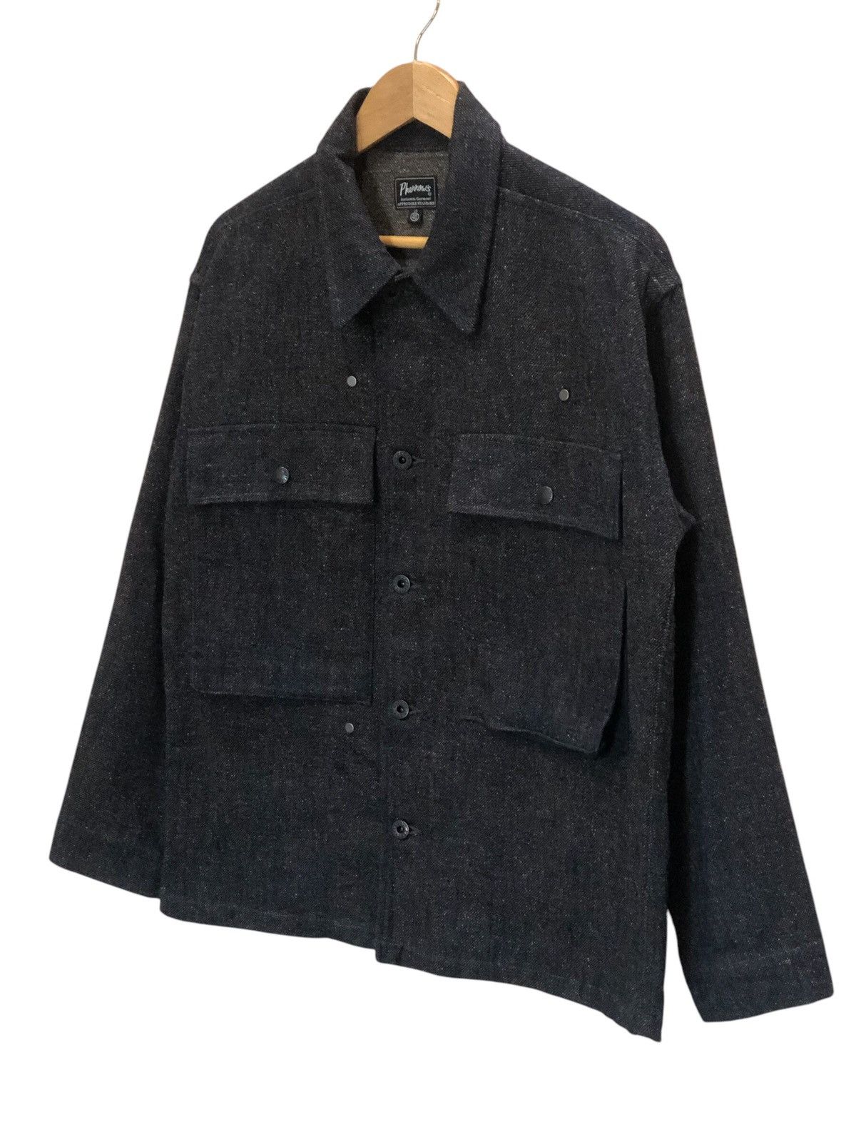 Pherrow's Pherrows Button Leichte Field Shirt Houdstooth Size US L / EU 52-54 / 3 - 4 Thumbnail