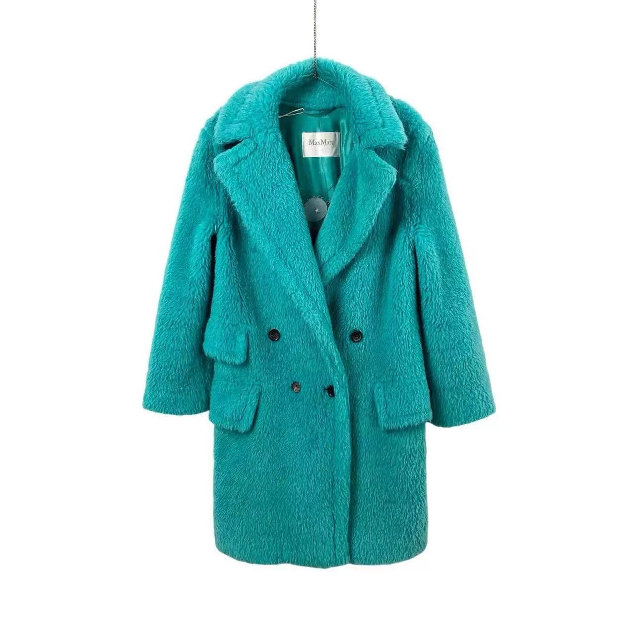 Max Mara blue teddy coat by maxmara Size US M / EU 48-50 / 2 - 1 Thumbnail