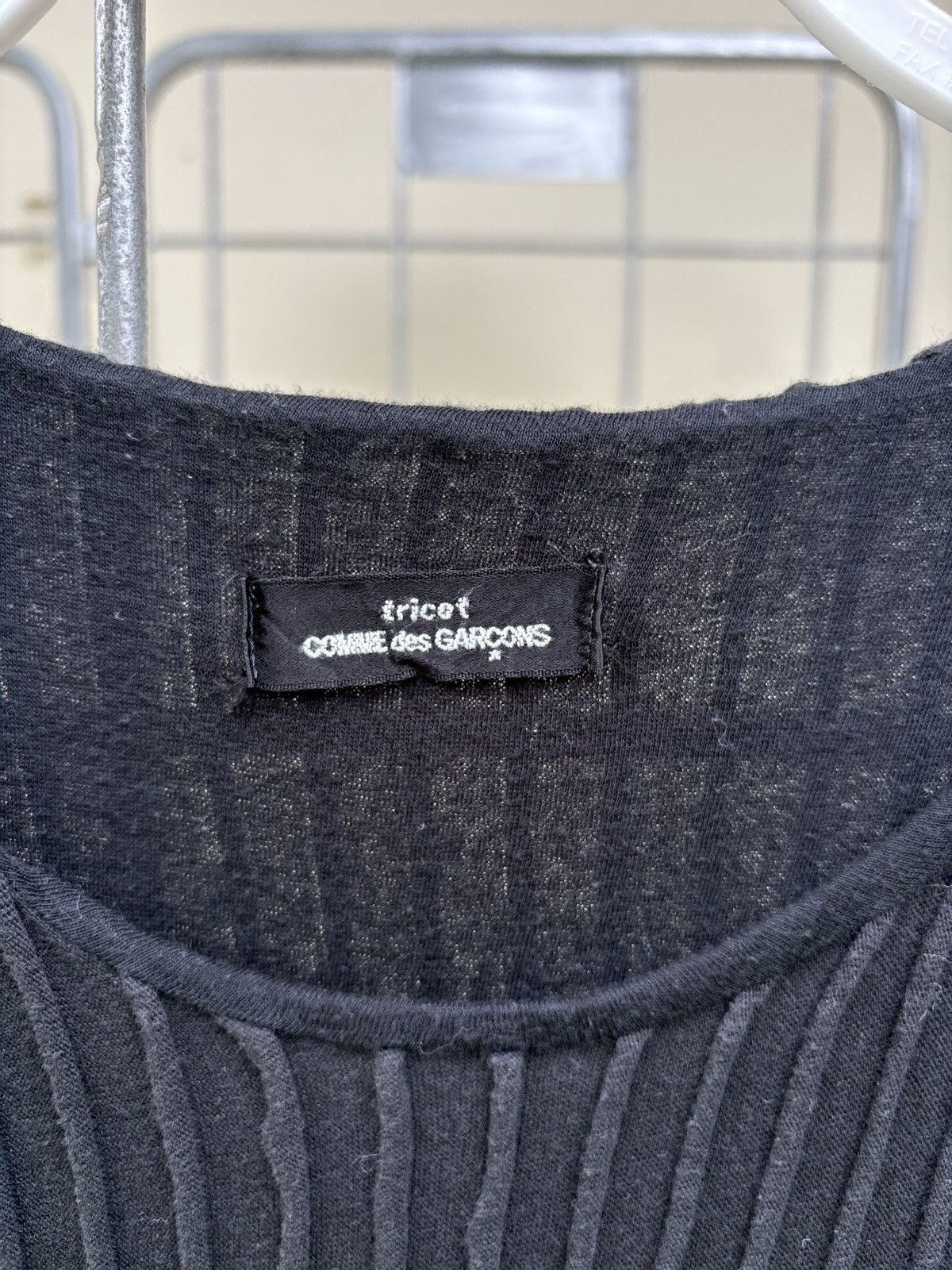 Comme des Garcons Comme des Garcons pleated black T-shirt Size US M / EU 48-50 / 2 - 7 Thumbnail