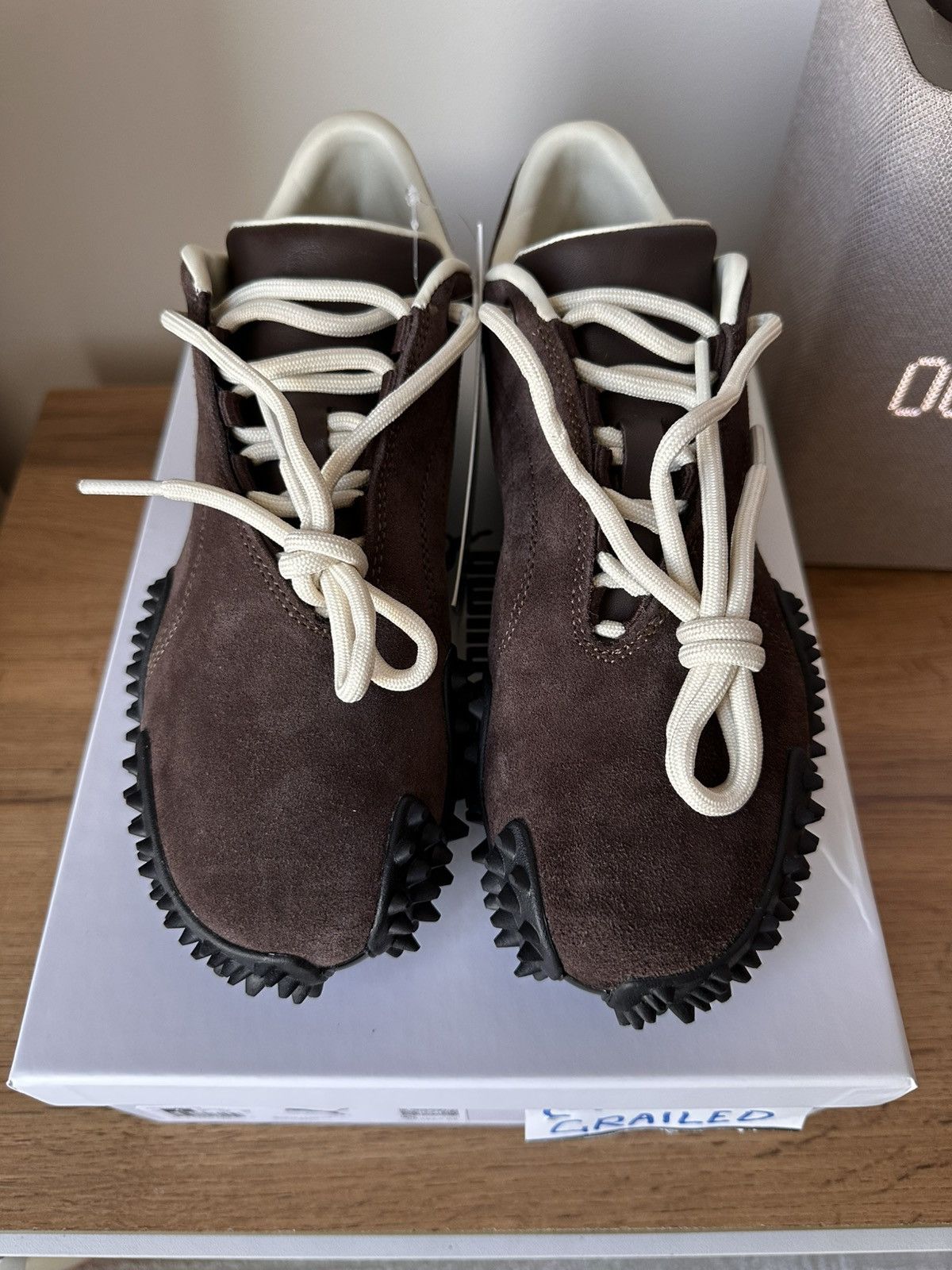 JJJJound × Puma PUMA x JJJJound Mostro Dark Chocolate Size US 7.5 / IT 37.5 - 1 Thumbnail