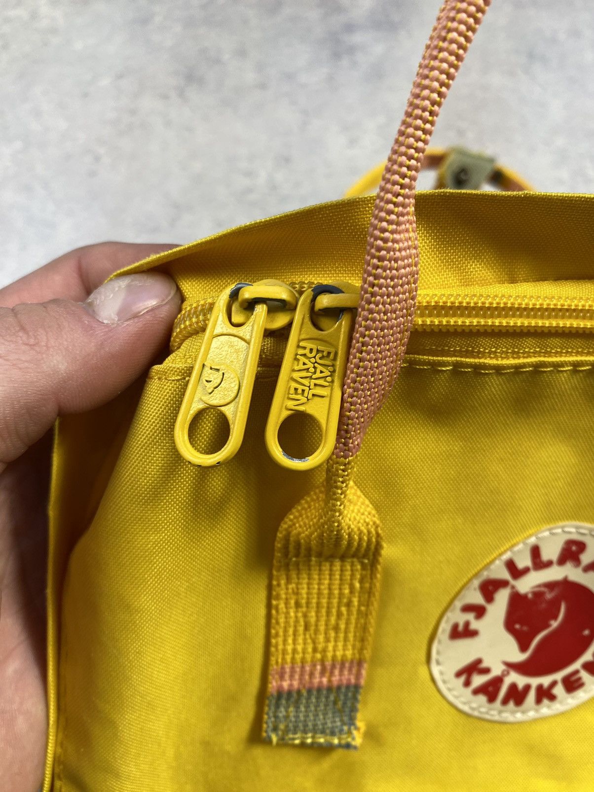 Fjallraven Fjallraven Kanken Yellow Backpack with Reflective Logo Size ONE SIZE - 12 Thumbnail