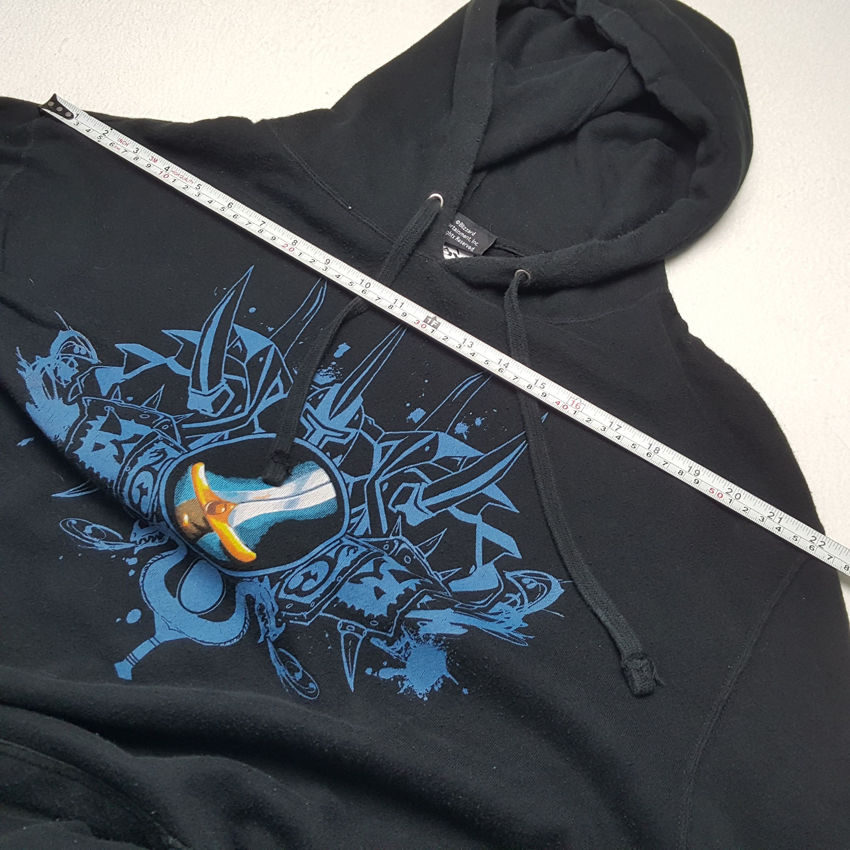 Playstation × The Game × Vintage BLIZZARD Games Warcraft Style Streetwear Hoodies Size US L / EU 52-54 / 3 - 6 Thumbnail