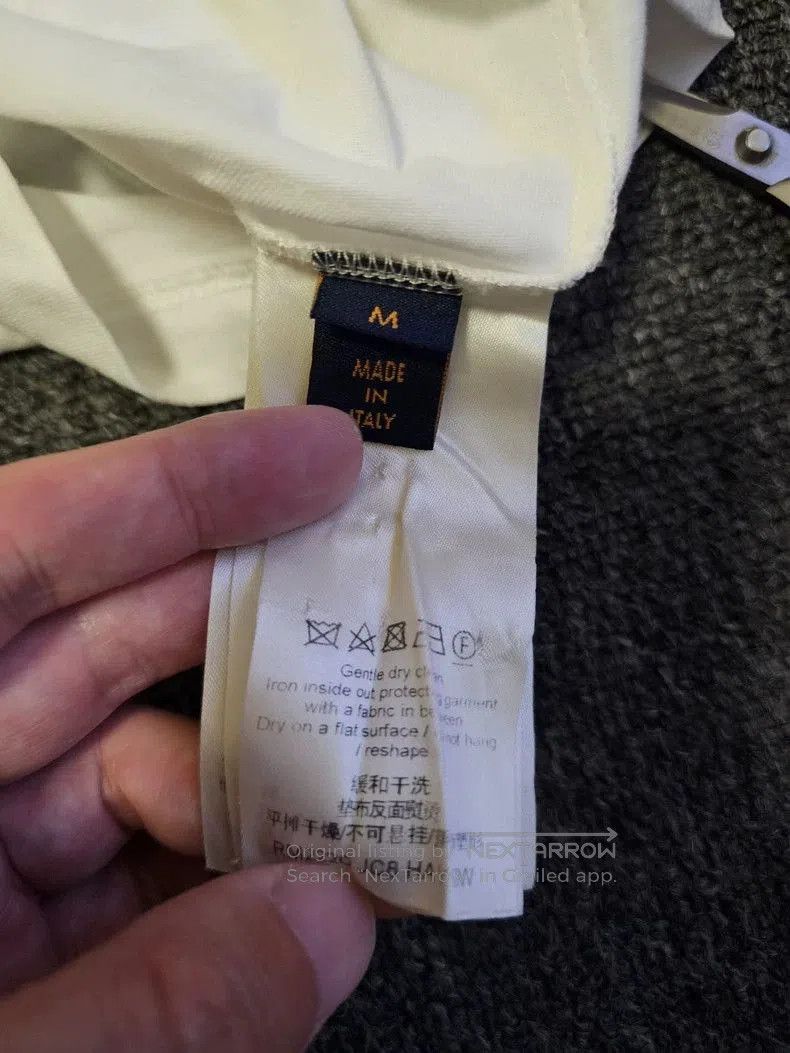 Louis Vuitton Louis Vuitton White Short Sleeve T. Size US M / EU 48-50 / 2 - 4 Thumbnail