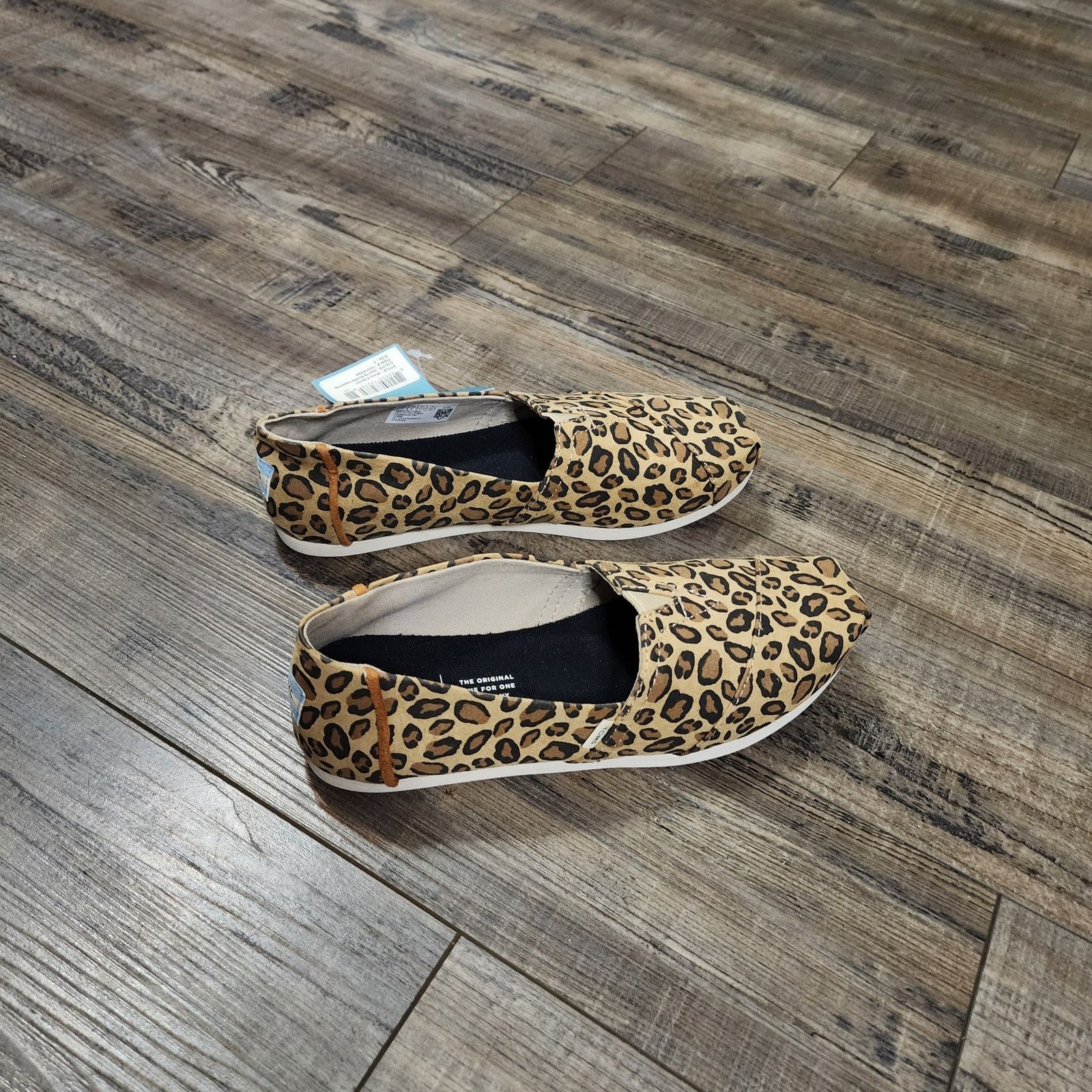Toms New Toms Desert Tan Microfiber Leopard Print SZ 7NIB Shf Size US 7 / IT 37 - 5 Thumbnail