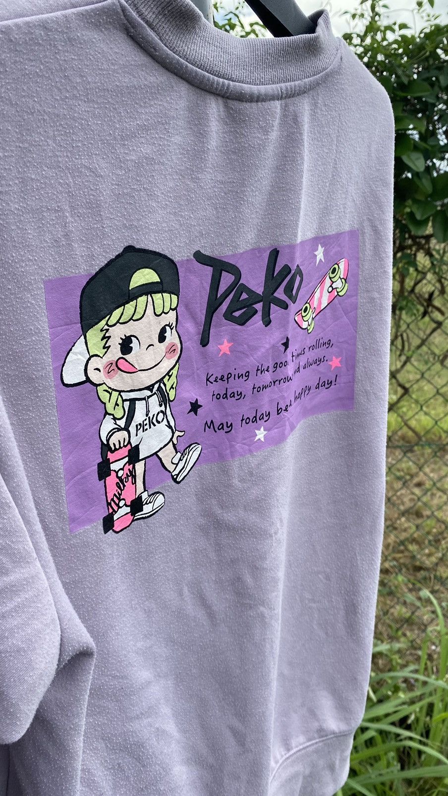 Japanese Brand Peko Chan Skateboard Sweater Size US M / EU 48-50 / 2 - 10 Thumbnail