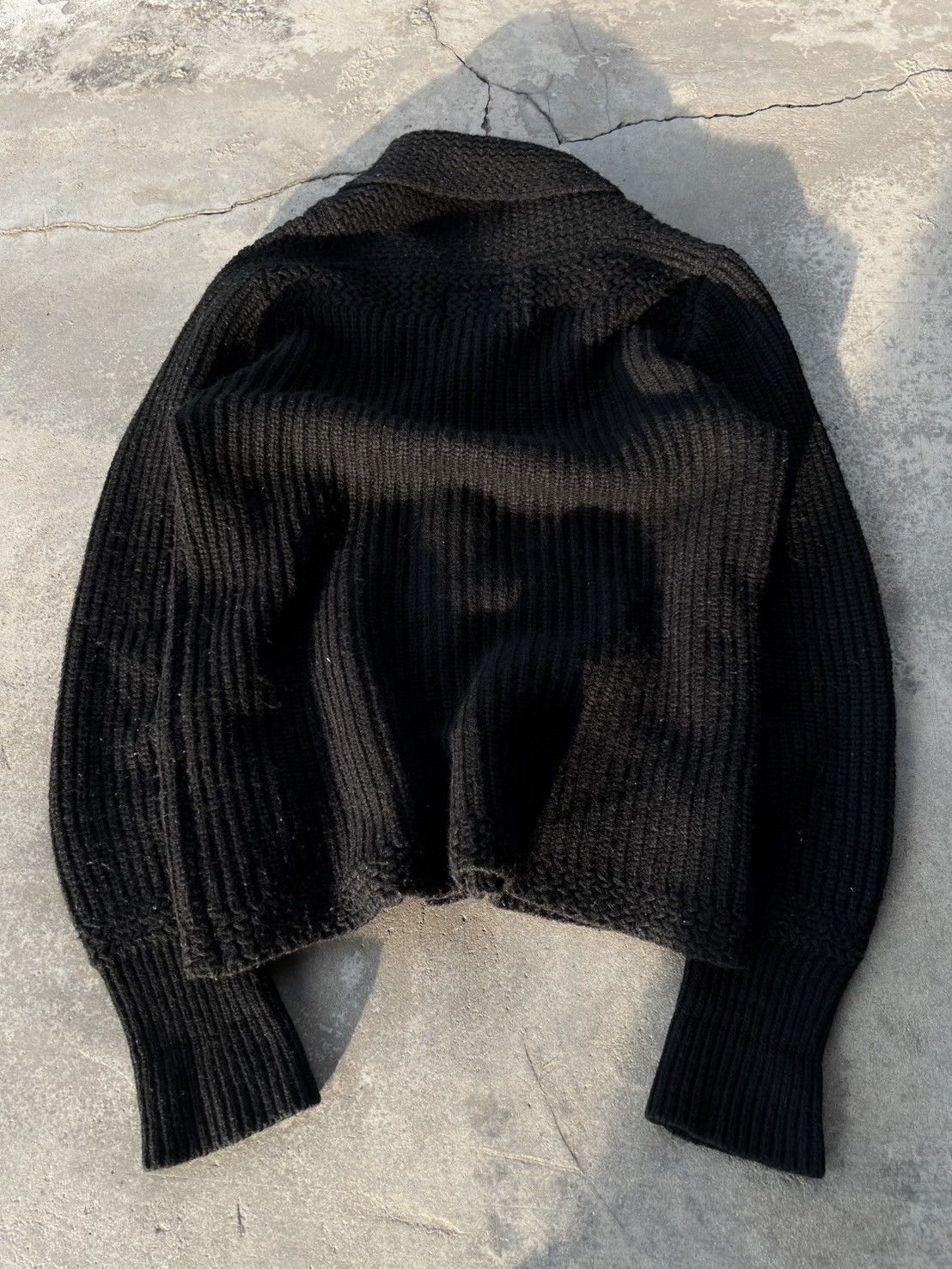 Japanese Brand Archive* 291295=HOMME KNIT CARDIGAN Size US S / EU 44-46 / 1 - 10 Thumbnail