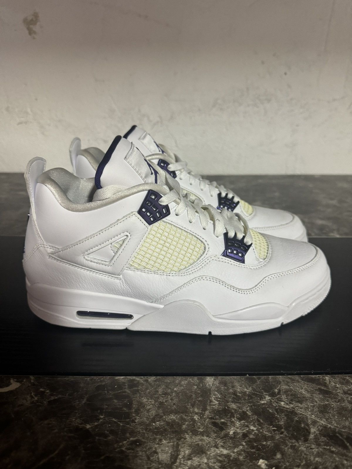 Jordan Brand Air Jordan 4 "Metallica" Purple Men’s Size 12 OG Box Size US 12 / EU 45 - 1 Thumbnail