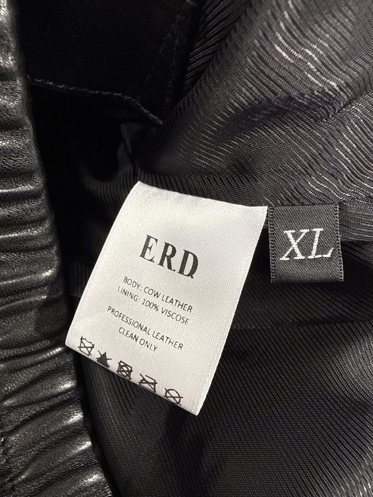 Enfants Riches Deprimes ERD Arcane 2024 Leather Jacket Black Size US XL / EU 56 / 4 - 5 Thumbnail