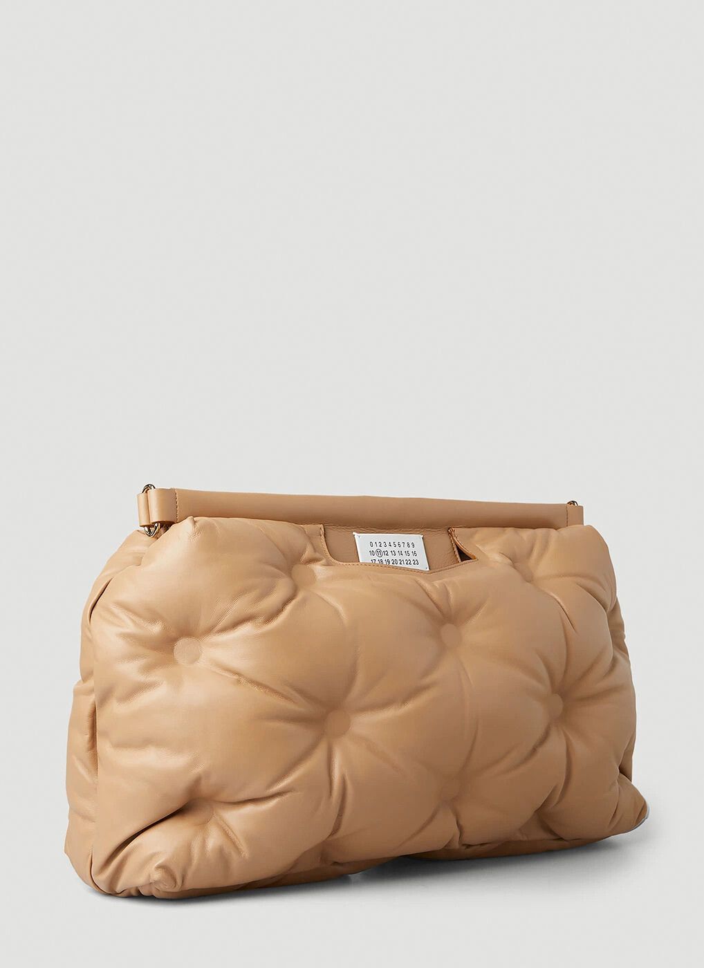 Maison Margiela o1w1db10525 Size: OS / Glam Slam Large Clutch Bag in Beige Size ONE SIZE - 2 Thumbnail