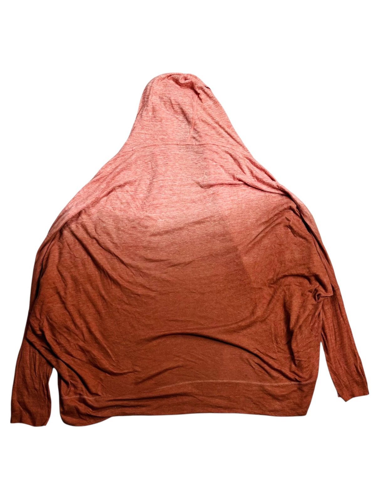 BUFFALO BOBS 2000s GOA - Ombre Gradient Hooded Cardigan Size US M / EU 48-50 / 2 - 3 Thumbnail