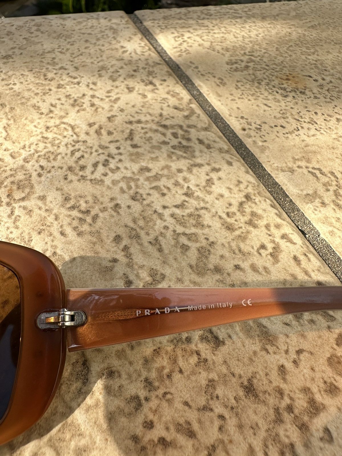Prada Prada Sunglasses Brown SPR04F Size ONE SIZE - 4 Thumbnail