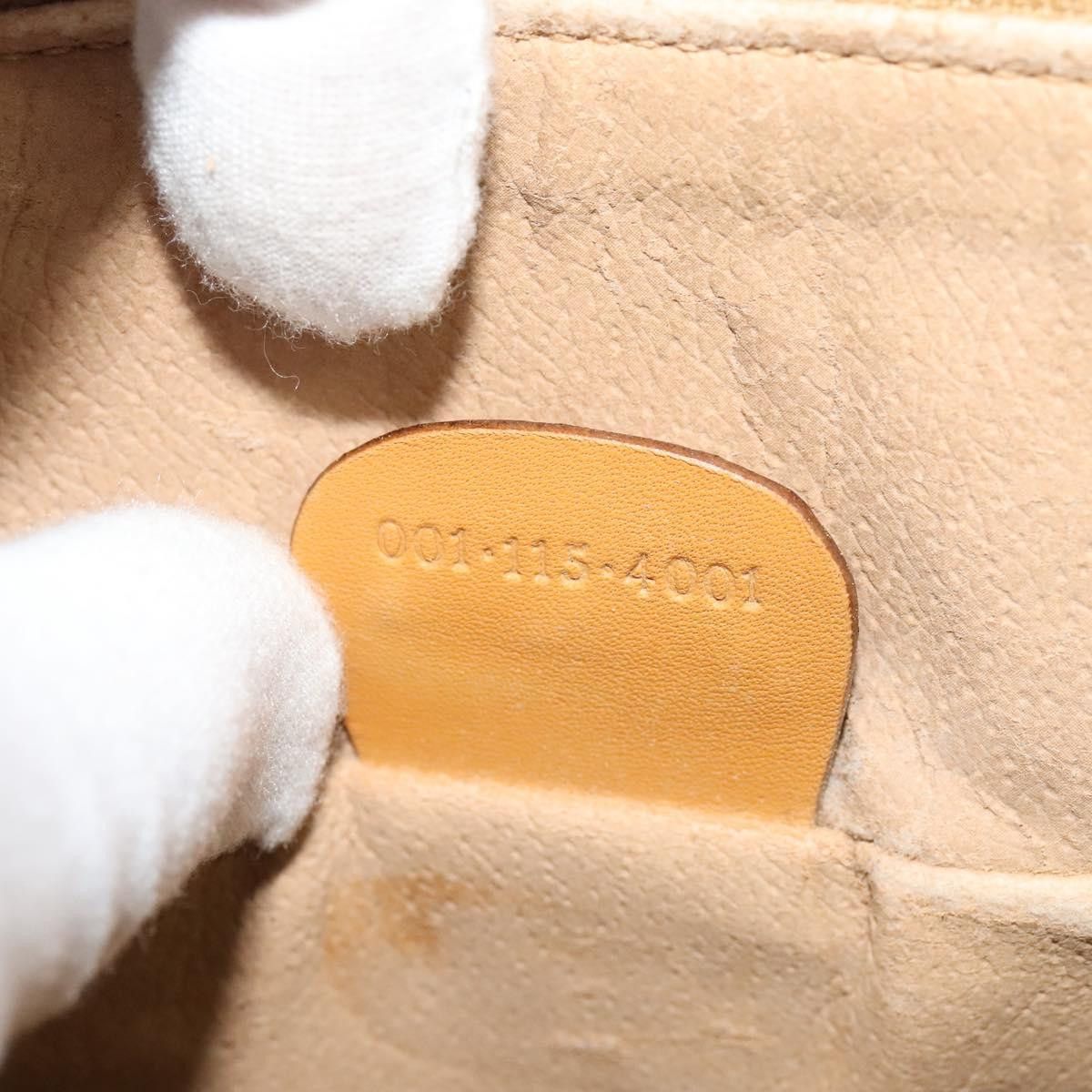 Gucci GUCCI Micro GG Supreme Shoulder Bag Pvc Beige Gold 001 115 Size ONE SIZE - 19 Thumbnail