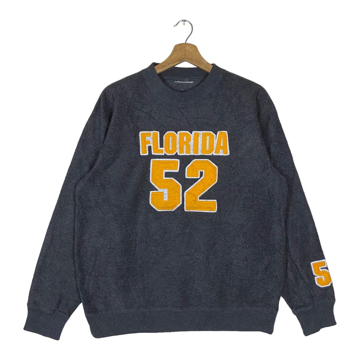 Vintage Florida 52 Spell Out Pullover Jumper Sweatshirt