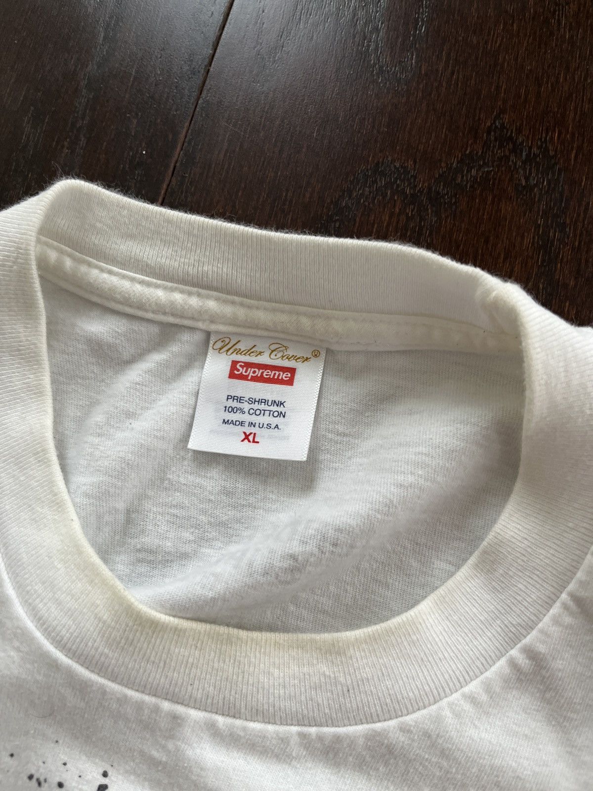 Supreme Supreme Undercover Tag Tee XL Size US XL / EU 56 / 4 - 7 Thumbnail