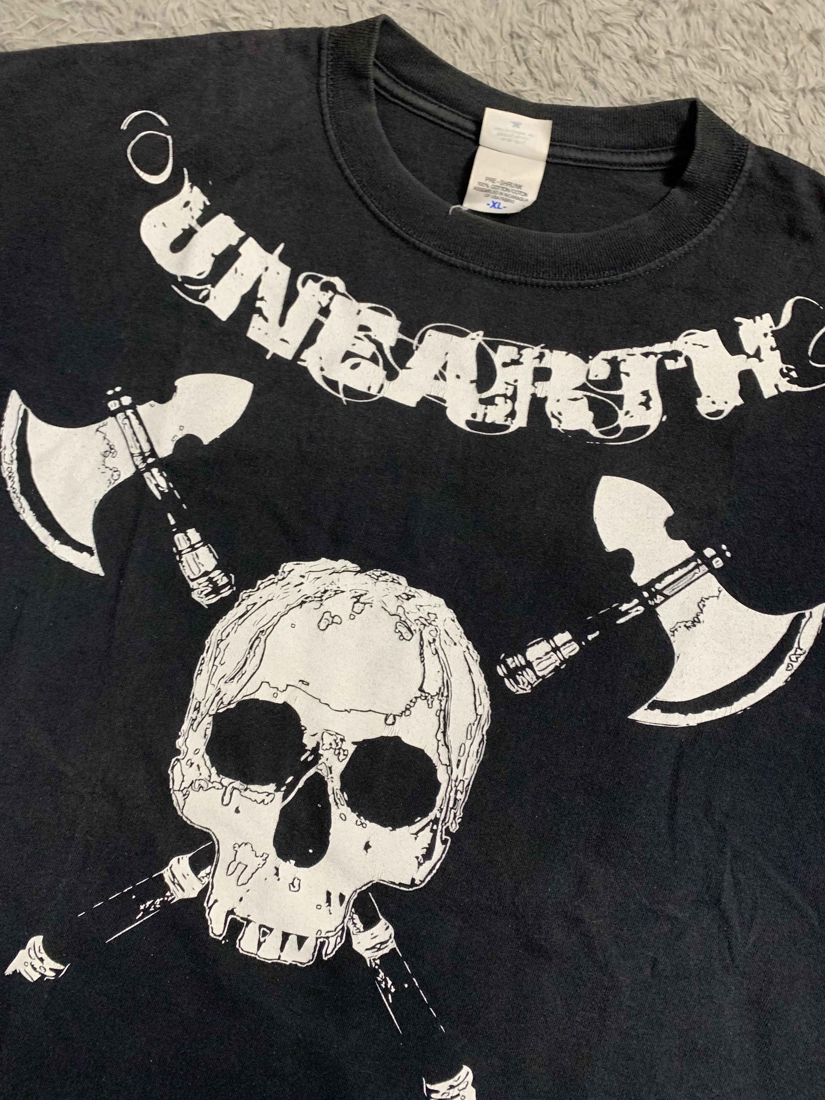 Band Tees Vintage Unearth Band Boston Metal Hardcore Size US XL / EU 56 / 4 - 2 Thumbnail