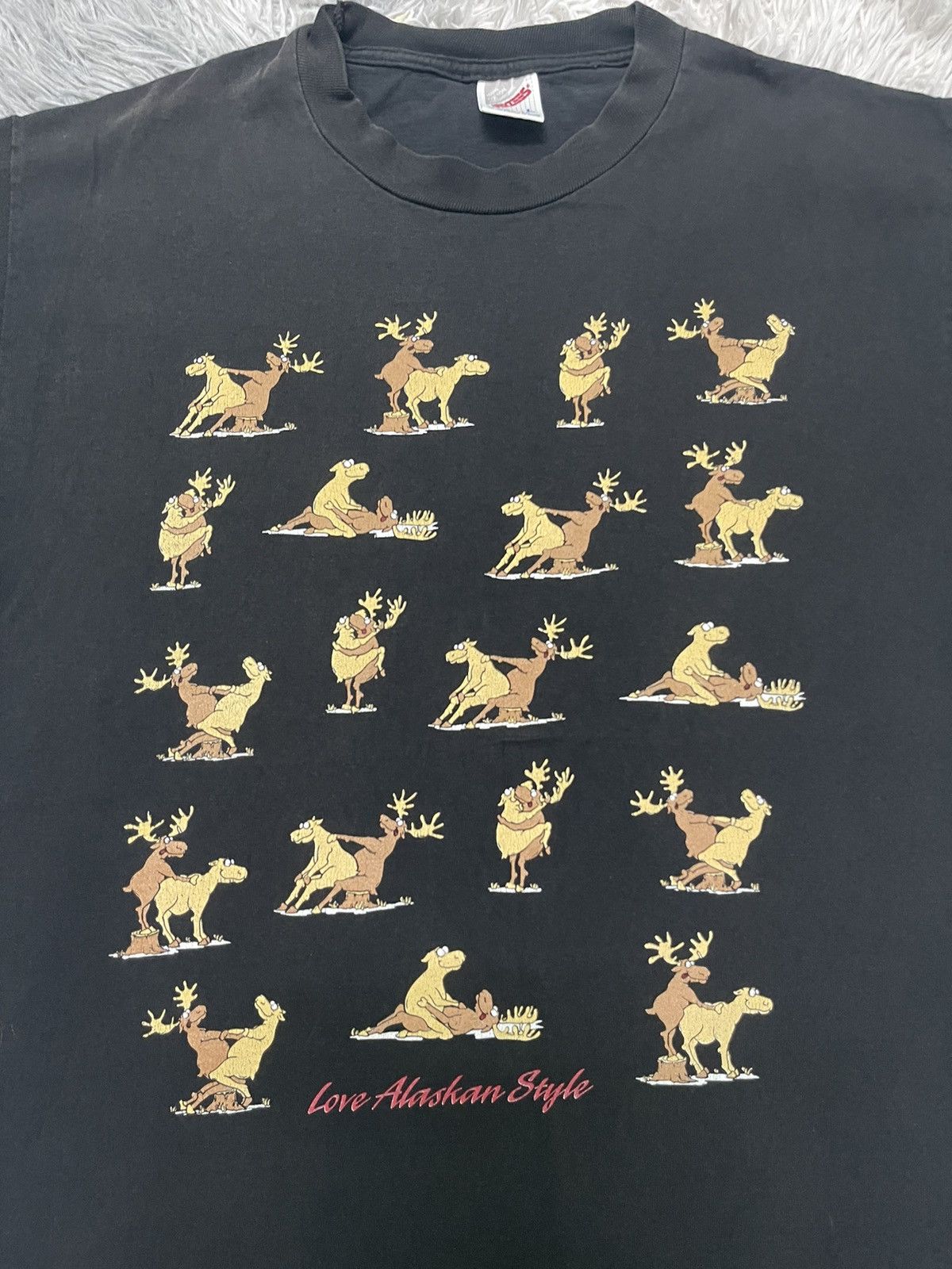 Vintage 2000s ALASKA PORN ALL SKILL SHIRT RARE Size US L / EU 52-54 / 3 - 5 Thumbnail