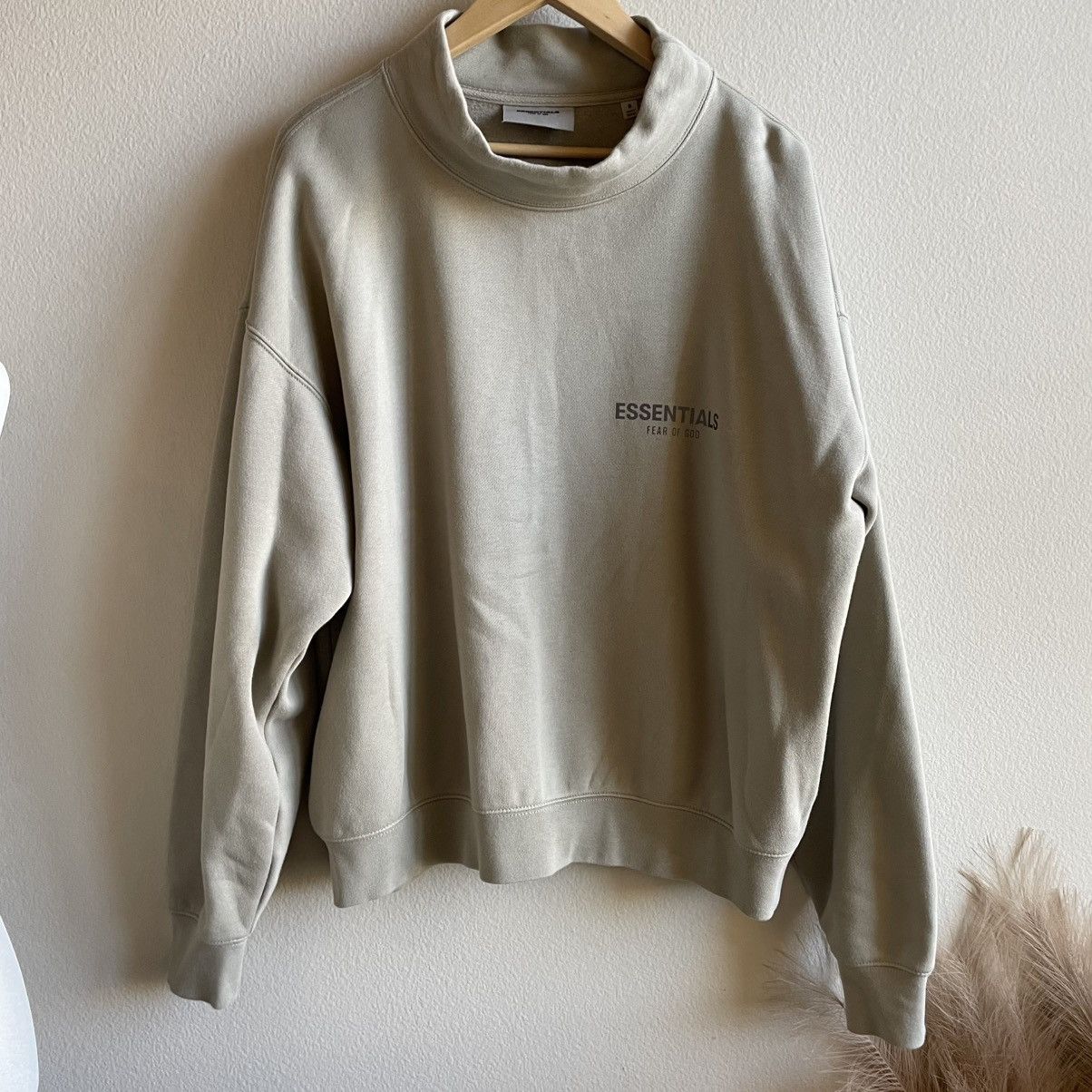 Essentials × Fear of God Essentials Fear of god mock neck sweatshirt size S Size US S / EU 44-46 / 1 - 1 Thumbnail