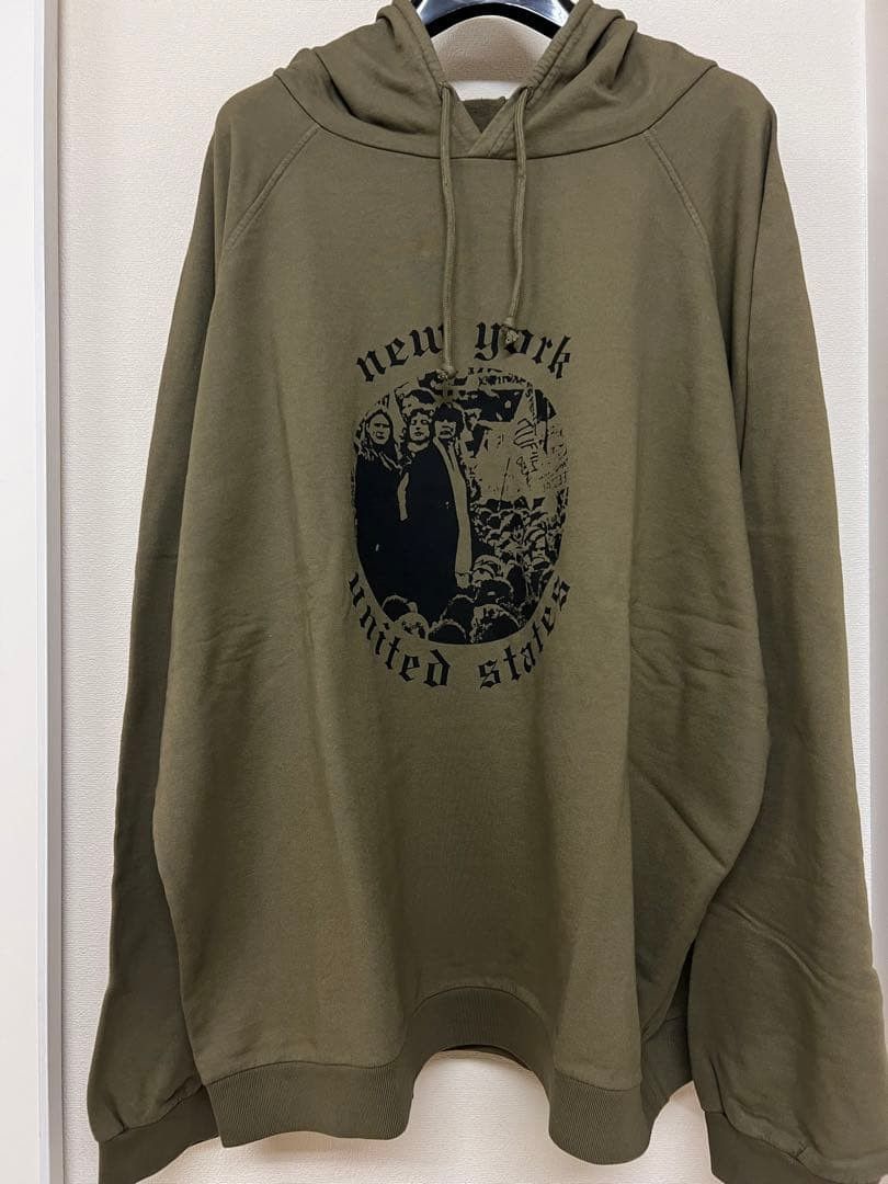 Raf Simons AW01 New York Hoodie Raf Simons Redux Size US XL / EU 56 / 4 - 4 Thumbnail
