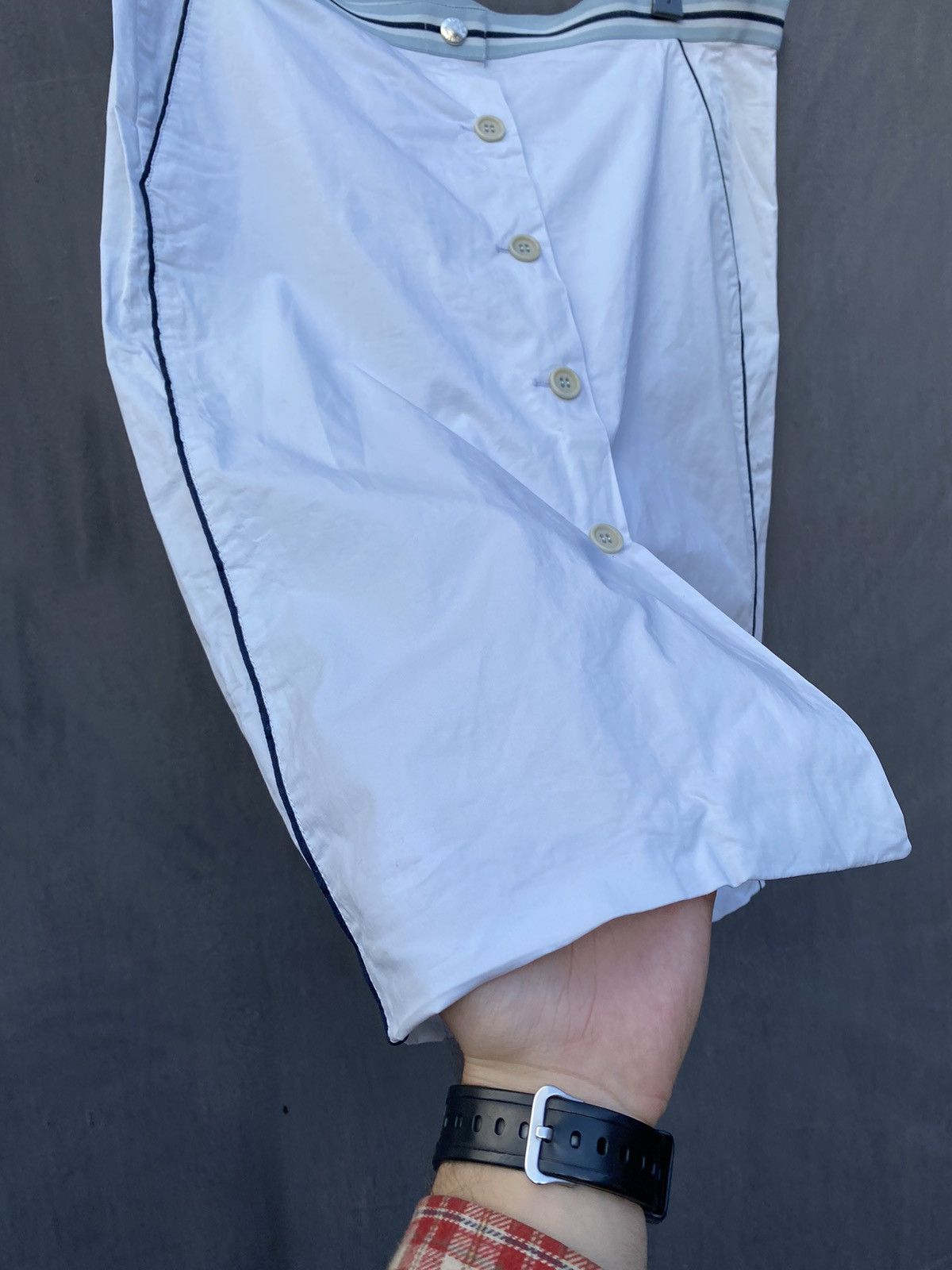 Prada × Vintage Prada Vintage cotton Skirt size 46 made in italy Size 32" / US 10 / IT 46 - 5 Thumbnail