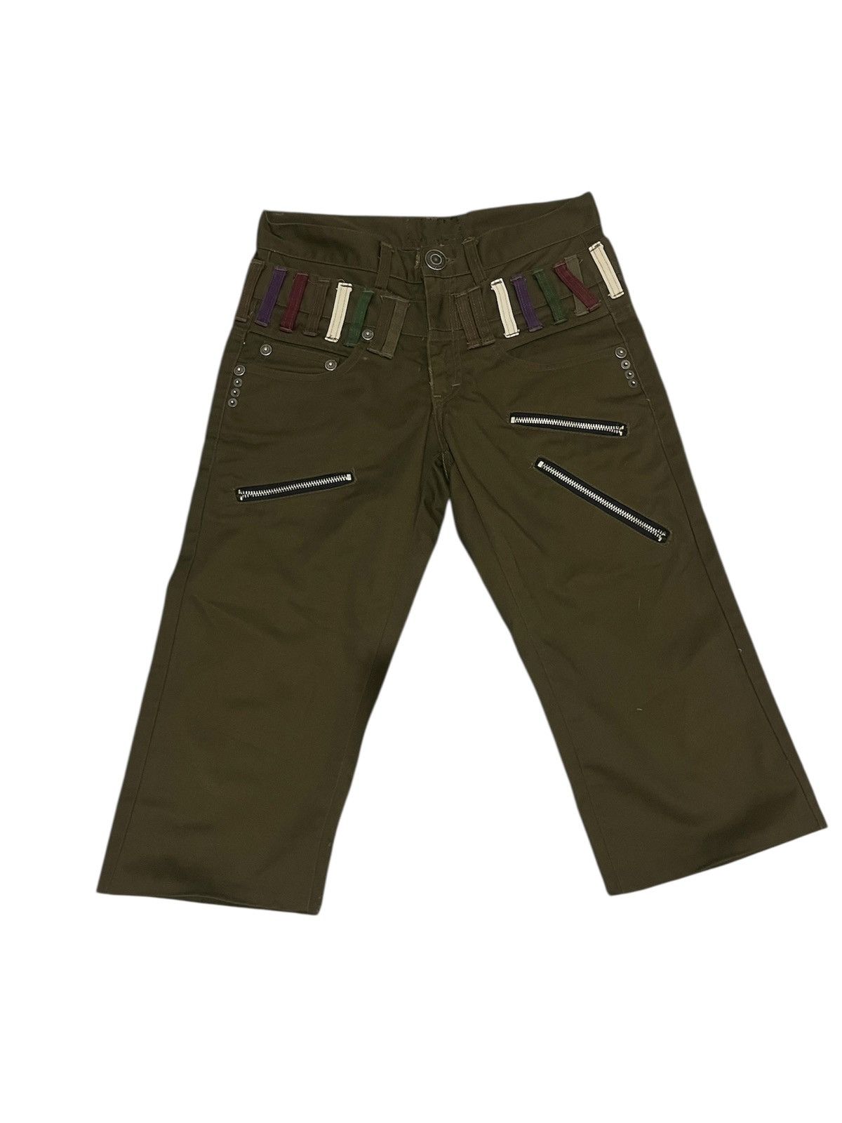 Le Grande Bleu (L.G.B.) Vintage Japanese Brand F2D Zippered Knickers Cargo Size US 30 / EU 46 - 1 Thumbnail