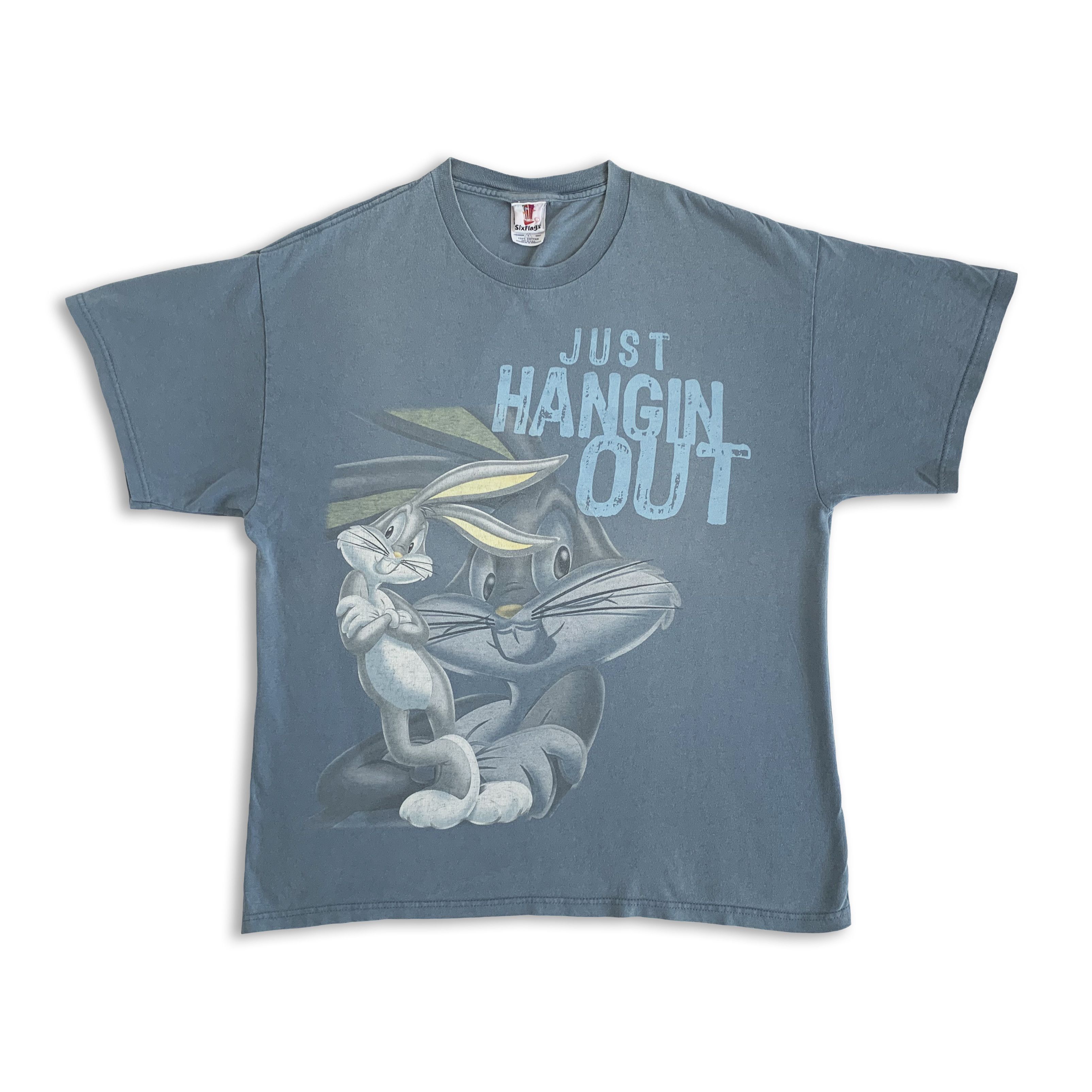 Other Vintage 90s BUGS BUNNY t shirt Just Hangin Out Tee Size US L / EU 52-54 / 3 - 2 Thumbnail