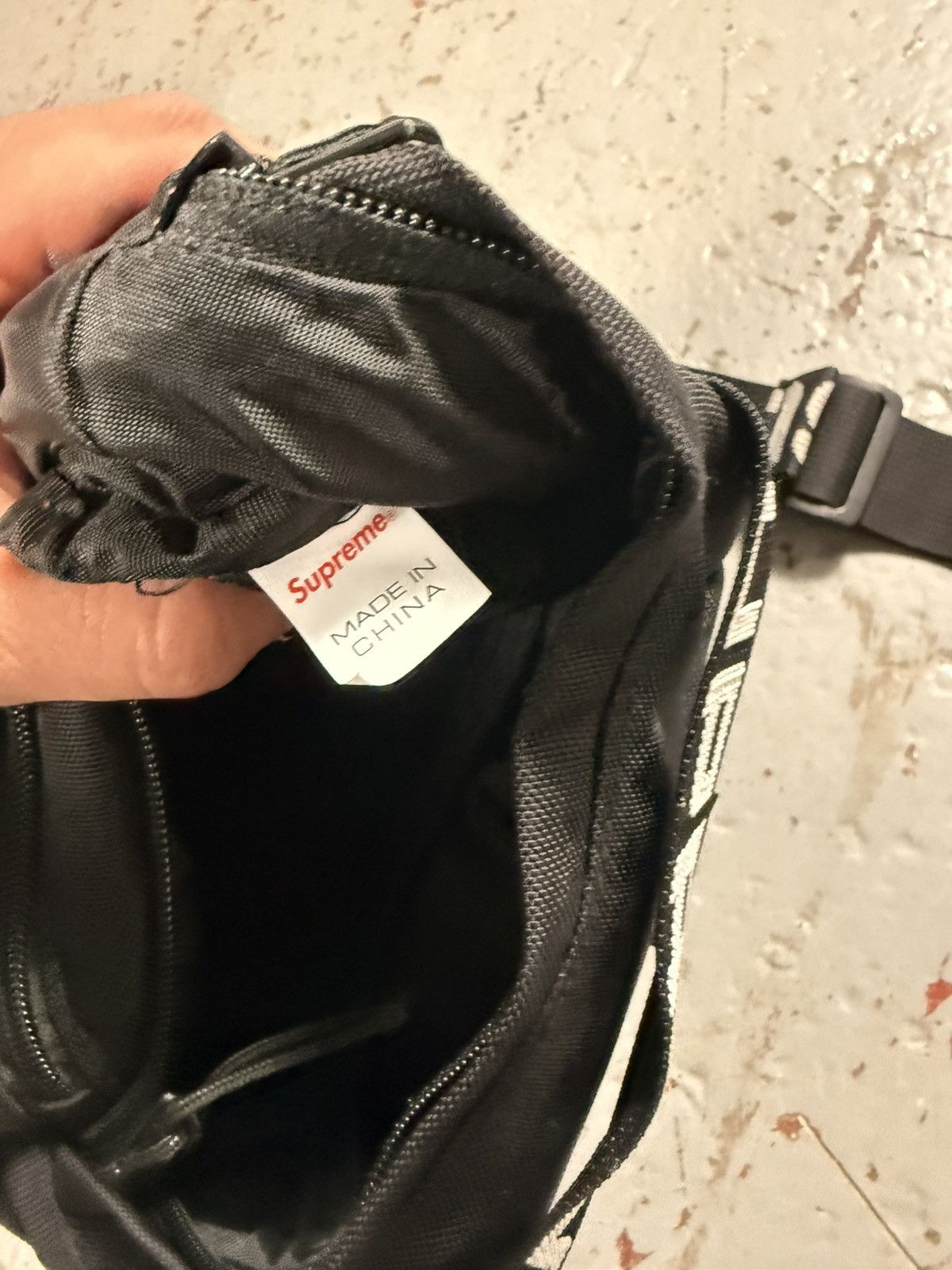 Supreme Classic Black Supreme SS 18 Side Bag Phanny Size ONE SIZE - 10 Thumbnail