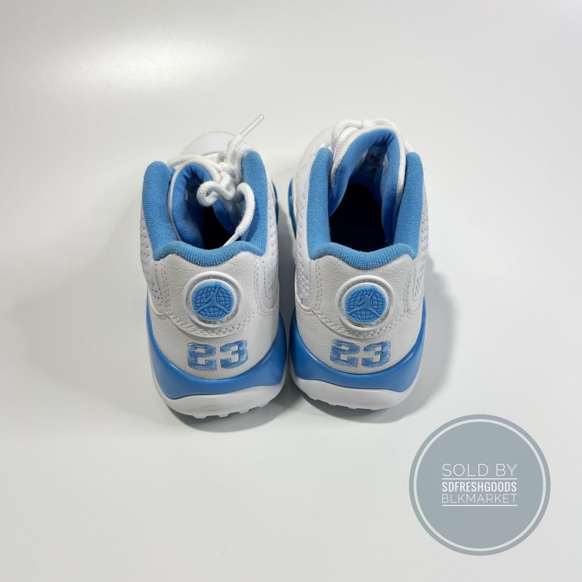 Nike ike Air Jordan 9 Low Golf University Blue Size US 7 / EU 40 - 3 Thumbnail