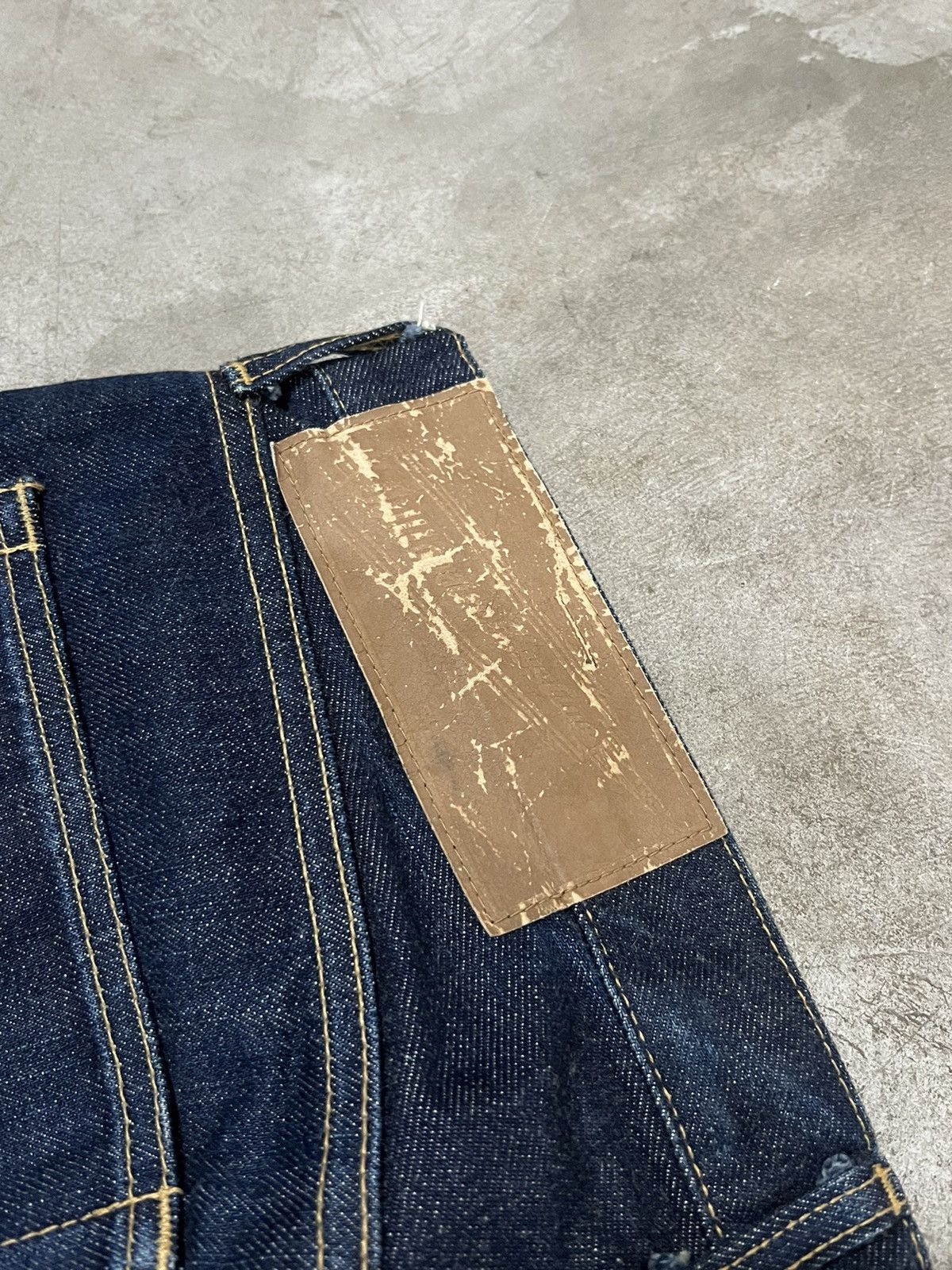 Billionaire Boys Club OG BBC Running Dog/Astronauts Selvedge Raw Denim Jeans Size US 34 / EU 50 - 7 Thumbnail